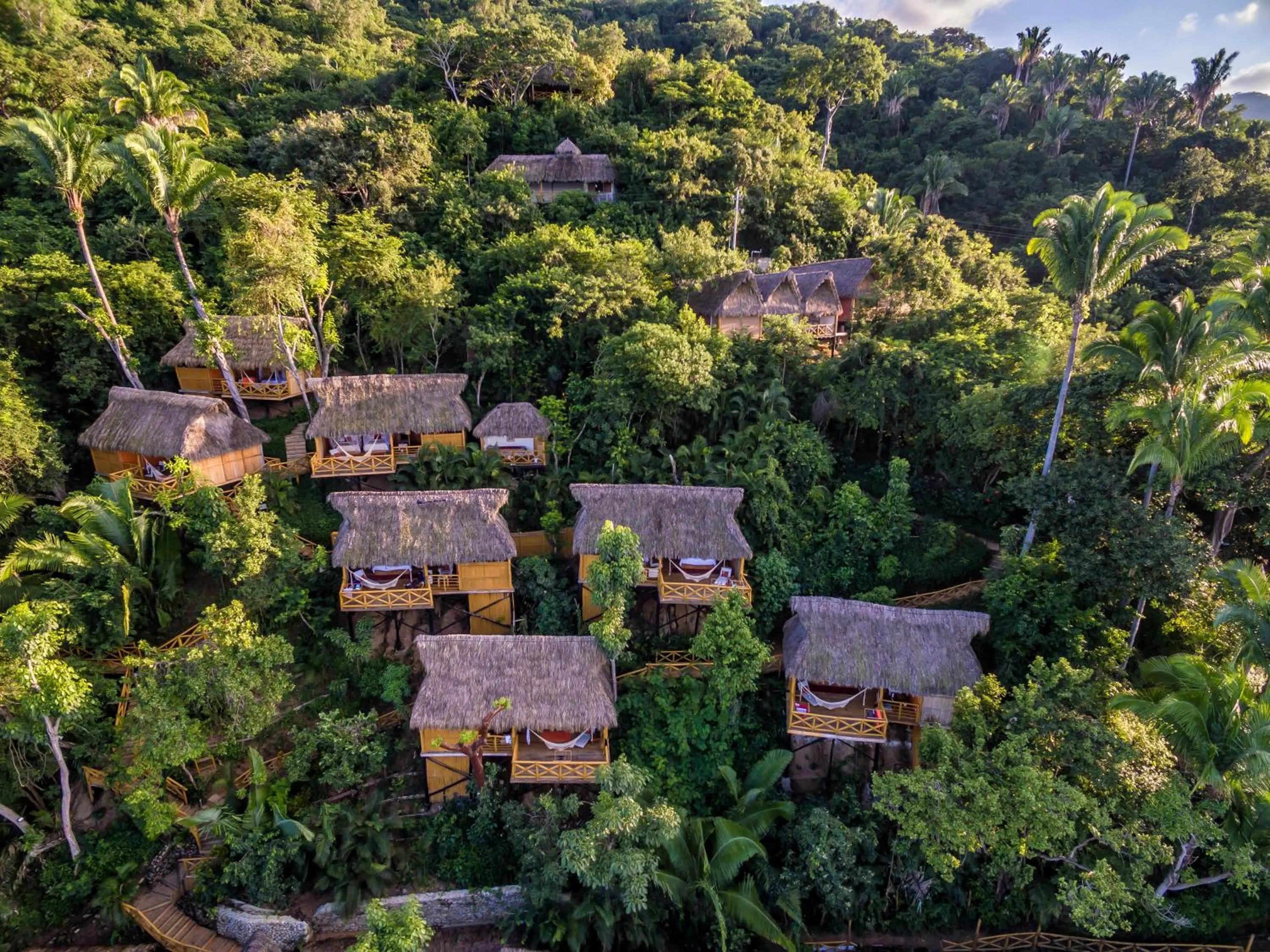 Bird's eye view in Xinalani Retreat Mexico