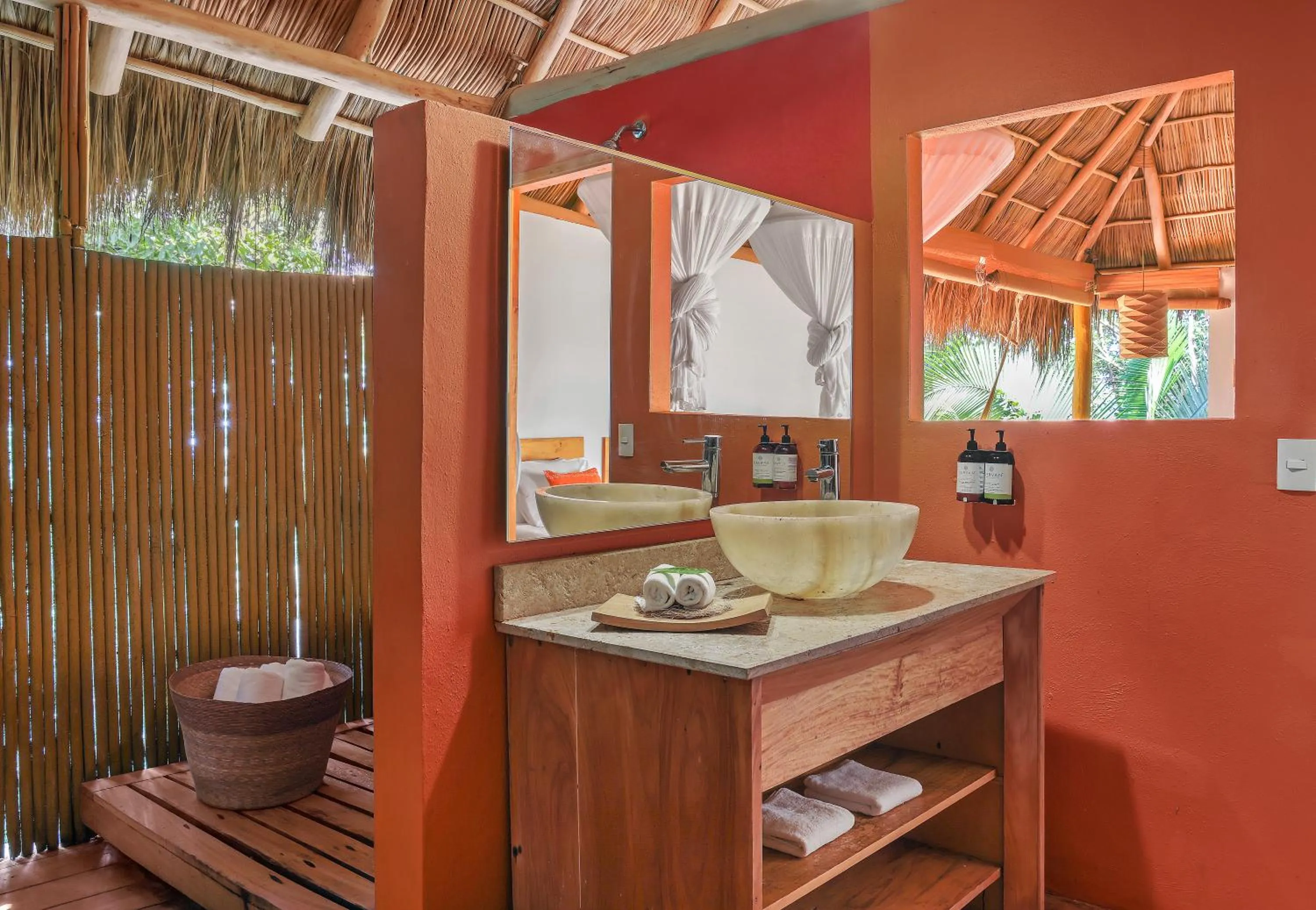 Bathroom in Xinalani Retreat Mexico