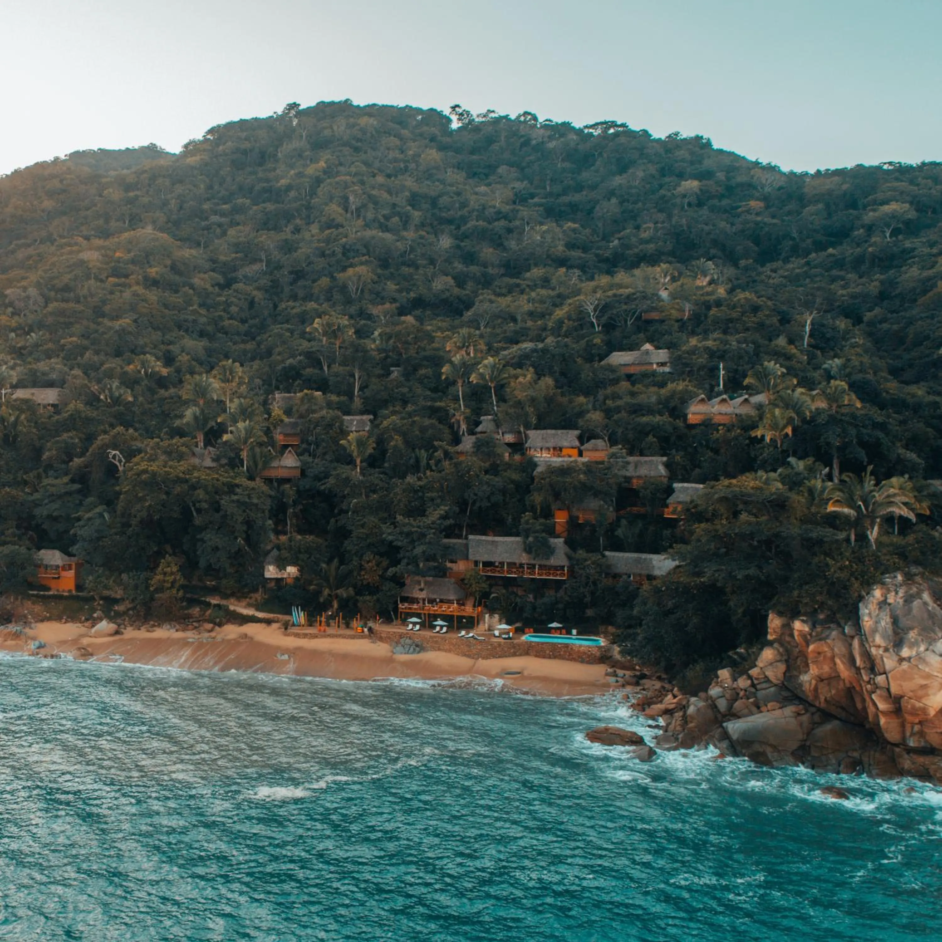 Beach in Xinalani Retreat Mexico