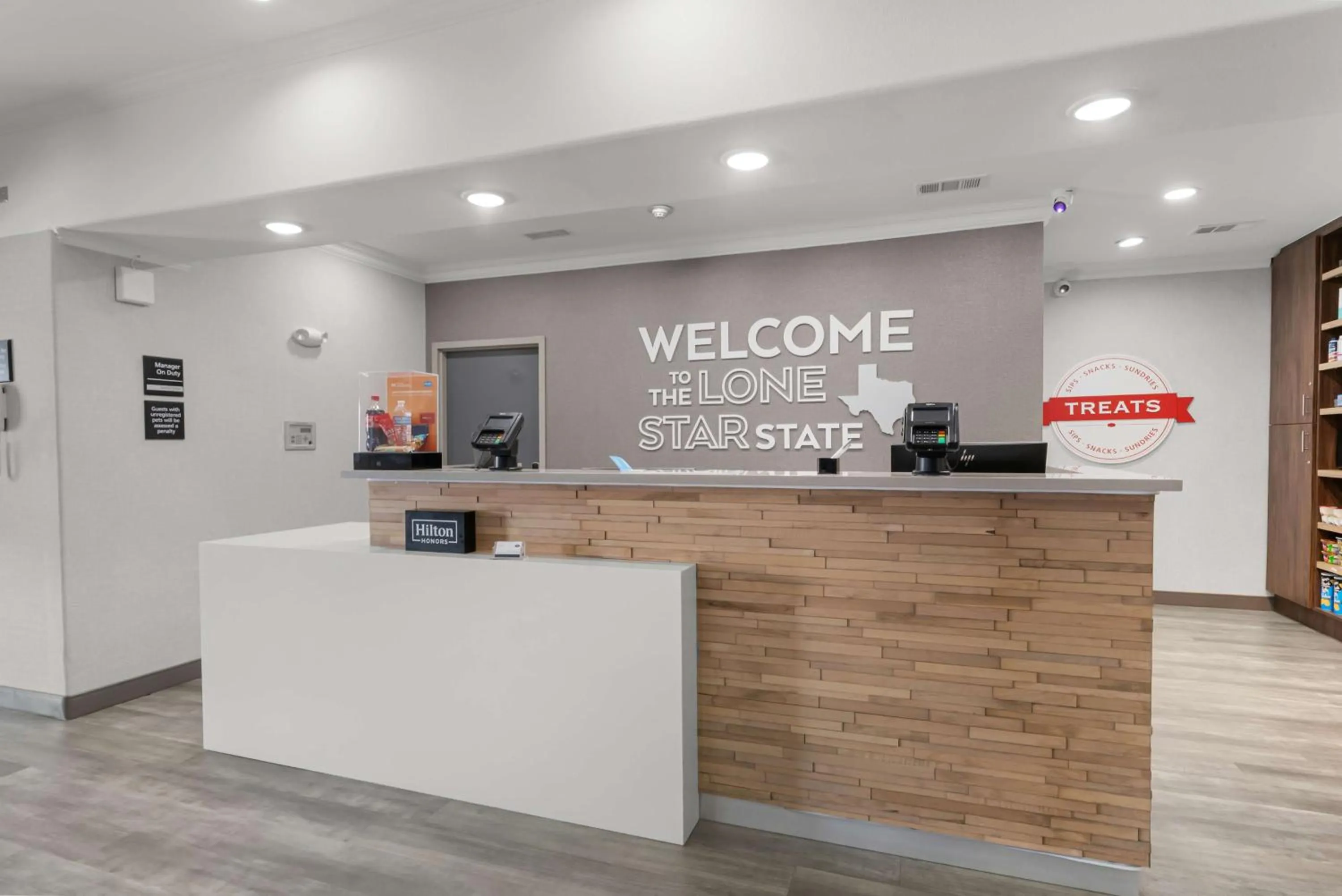 Lobby or reception in Hampton Inn Seguin