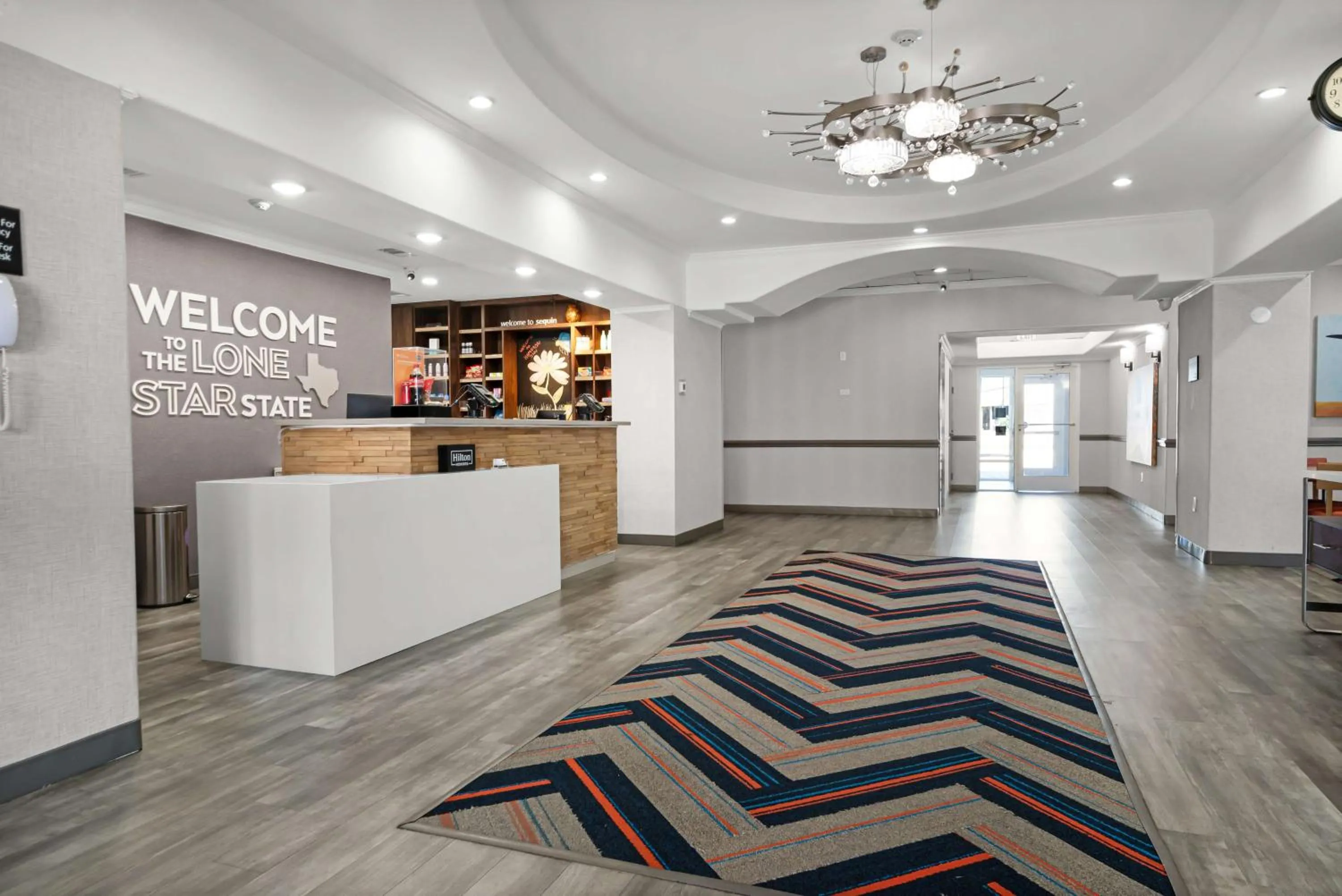 Lobby or reception in Hampton Inn Seguin