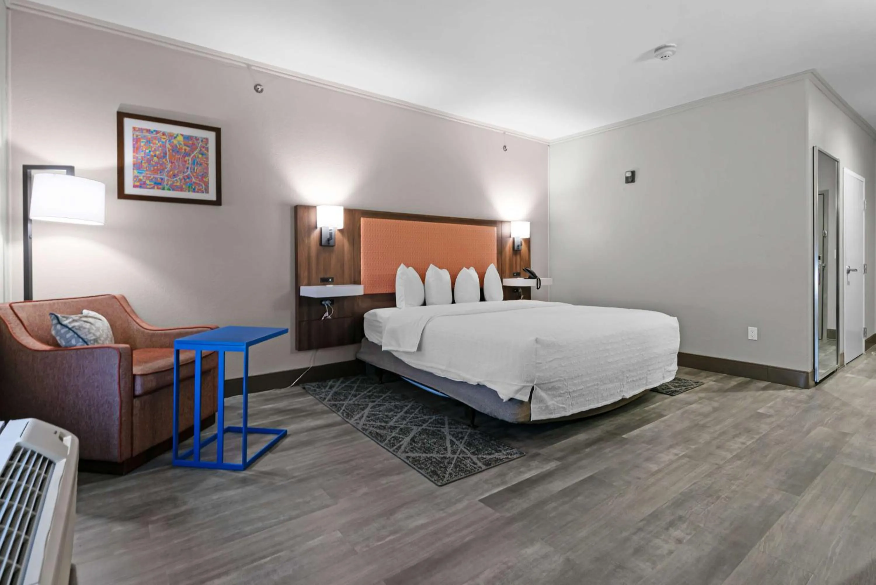 Bed in Hampton Inn Seguin