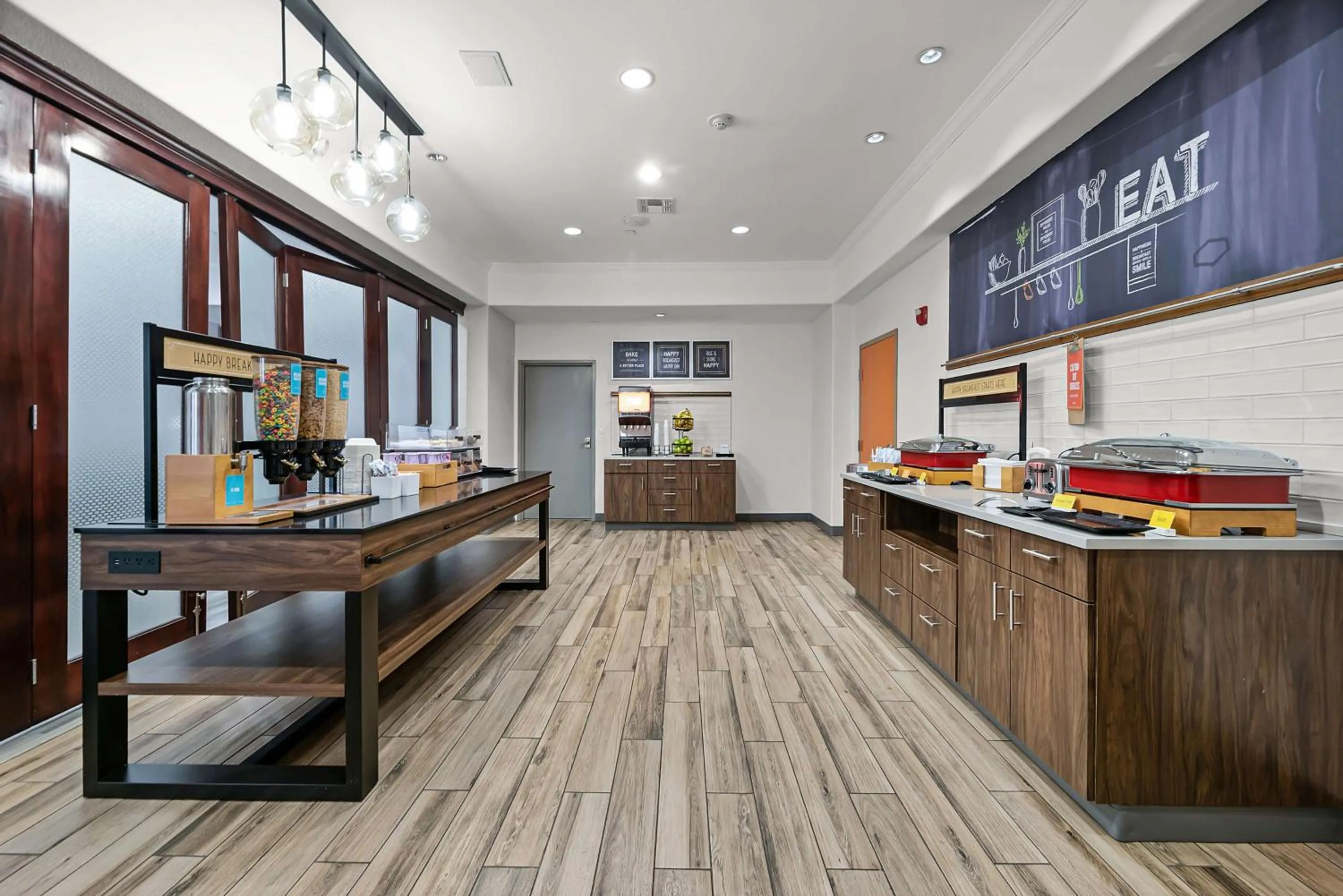 Breakfast in Hampton Inn Seguin