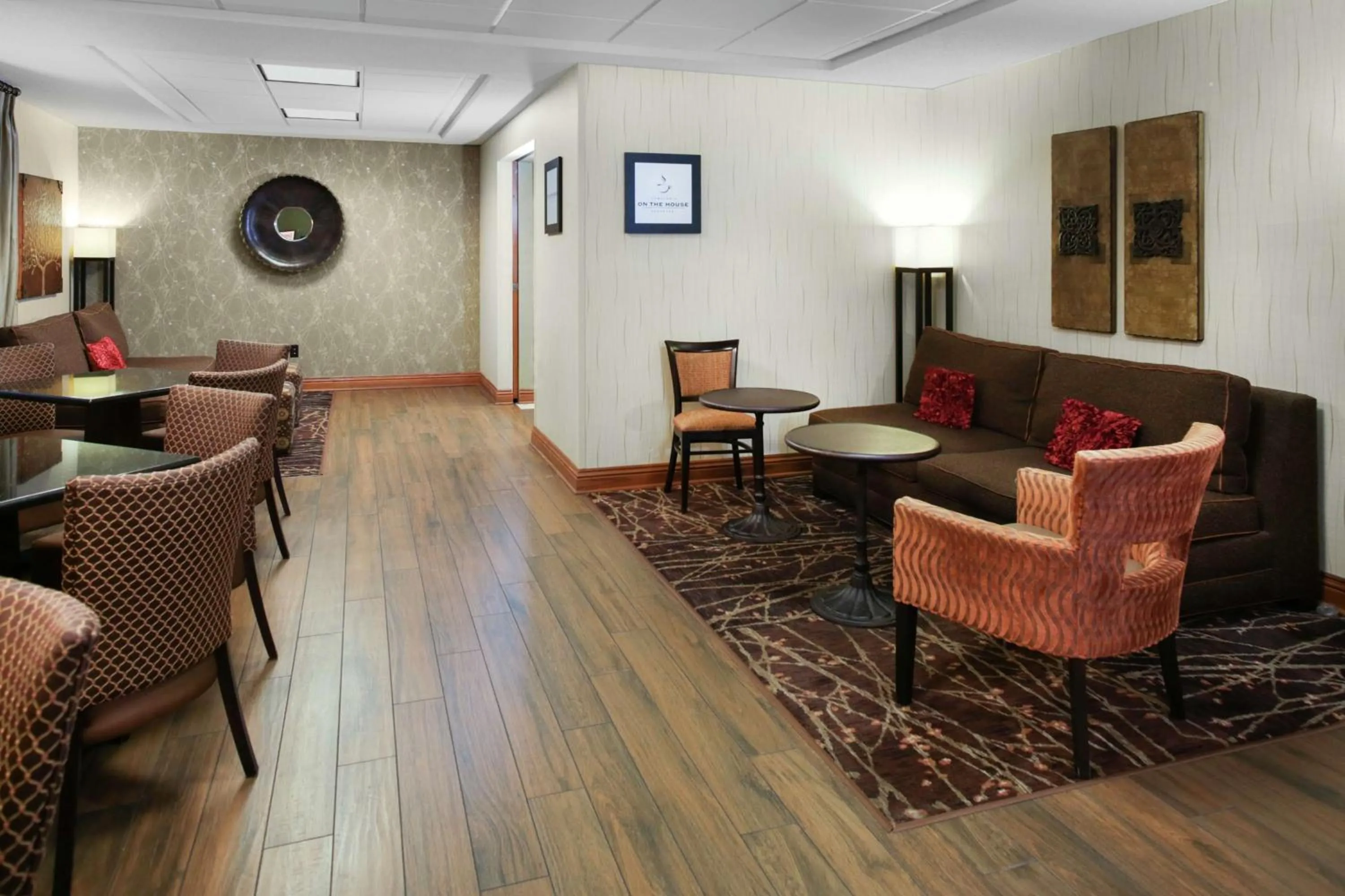 Lobby or reception in Hampton Inn Portage