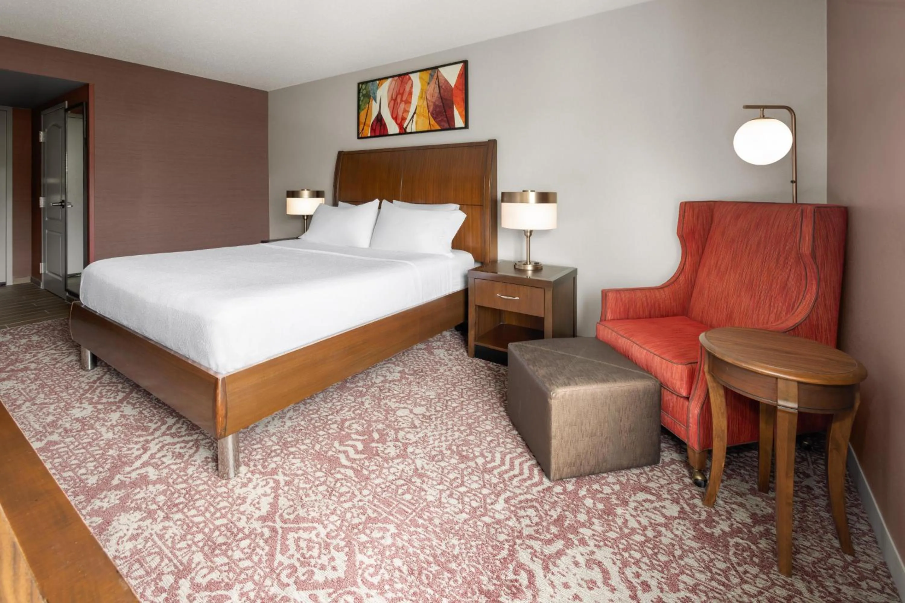 Bed in Hilton Garden Inn State College