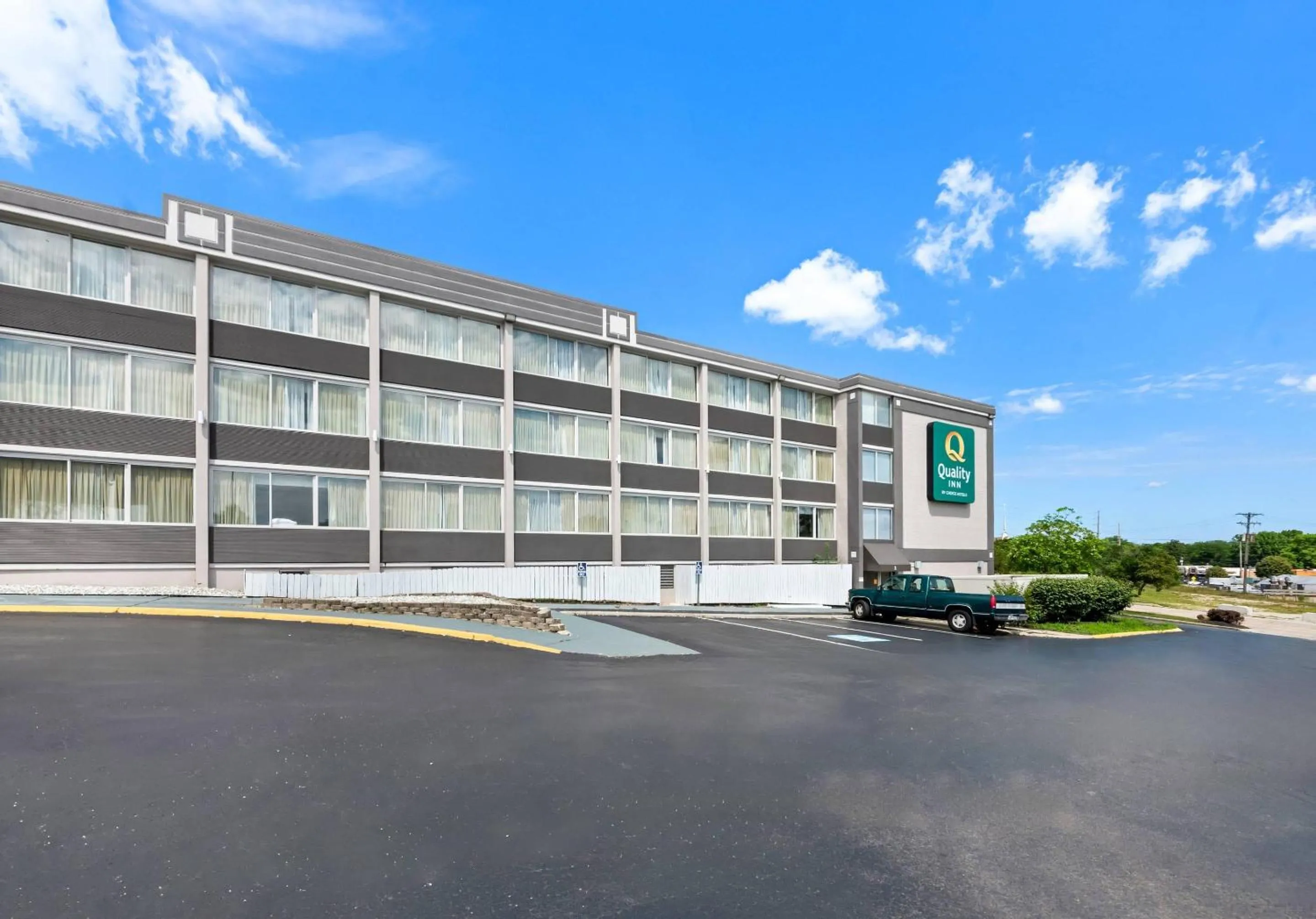 Property building in Quality Inn Dayton Airport