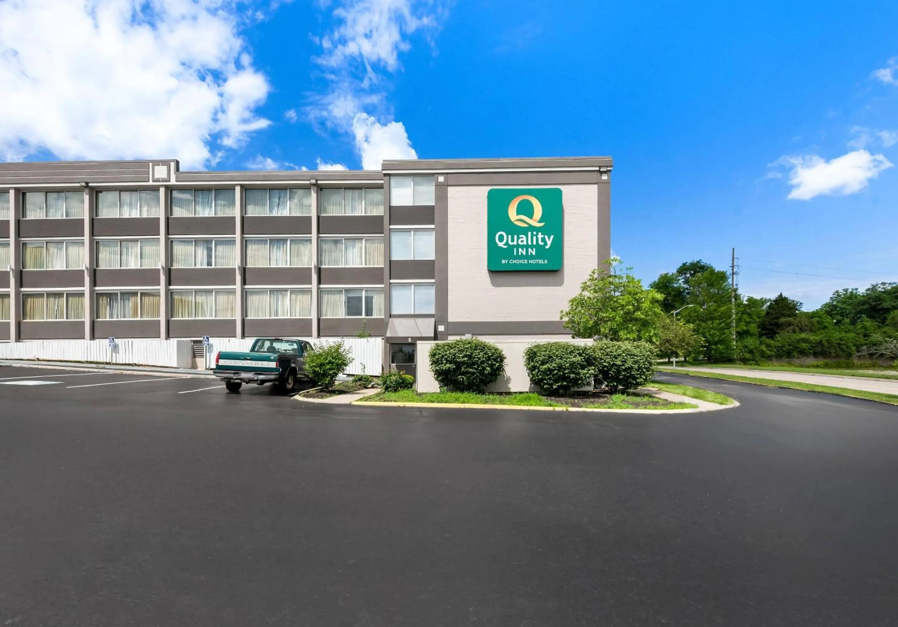 Property building in Quality Inn Dayton Airport