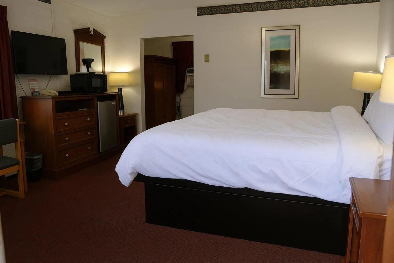 Bed in Ventura Motel