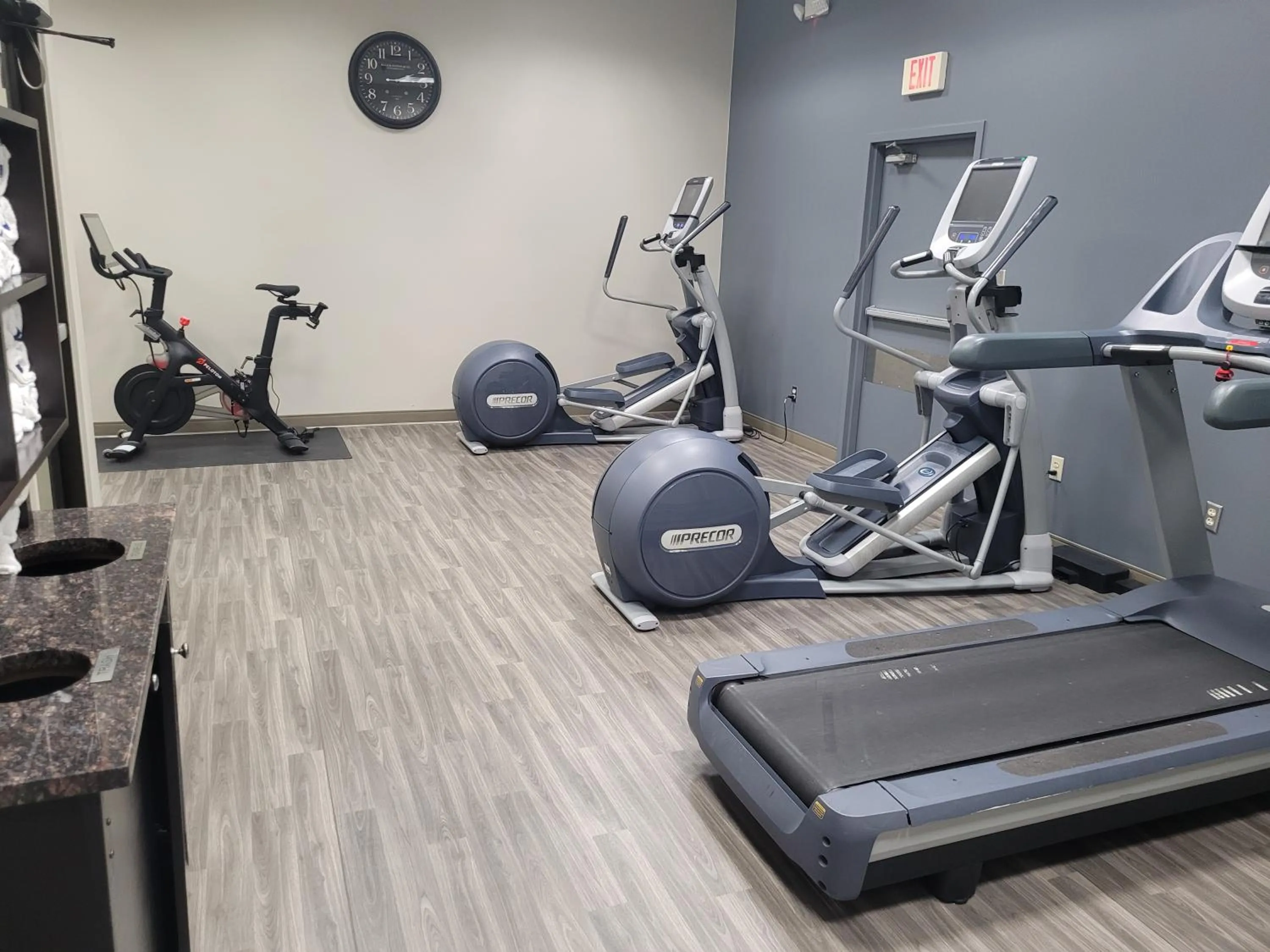 Fitness centre/facilities in DoubleTree by Hilton Springfield