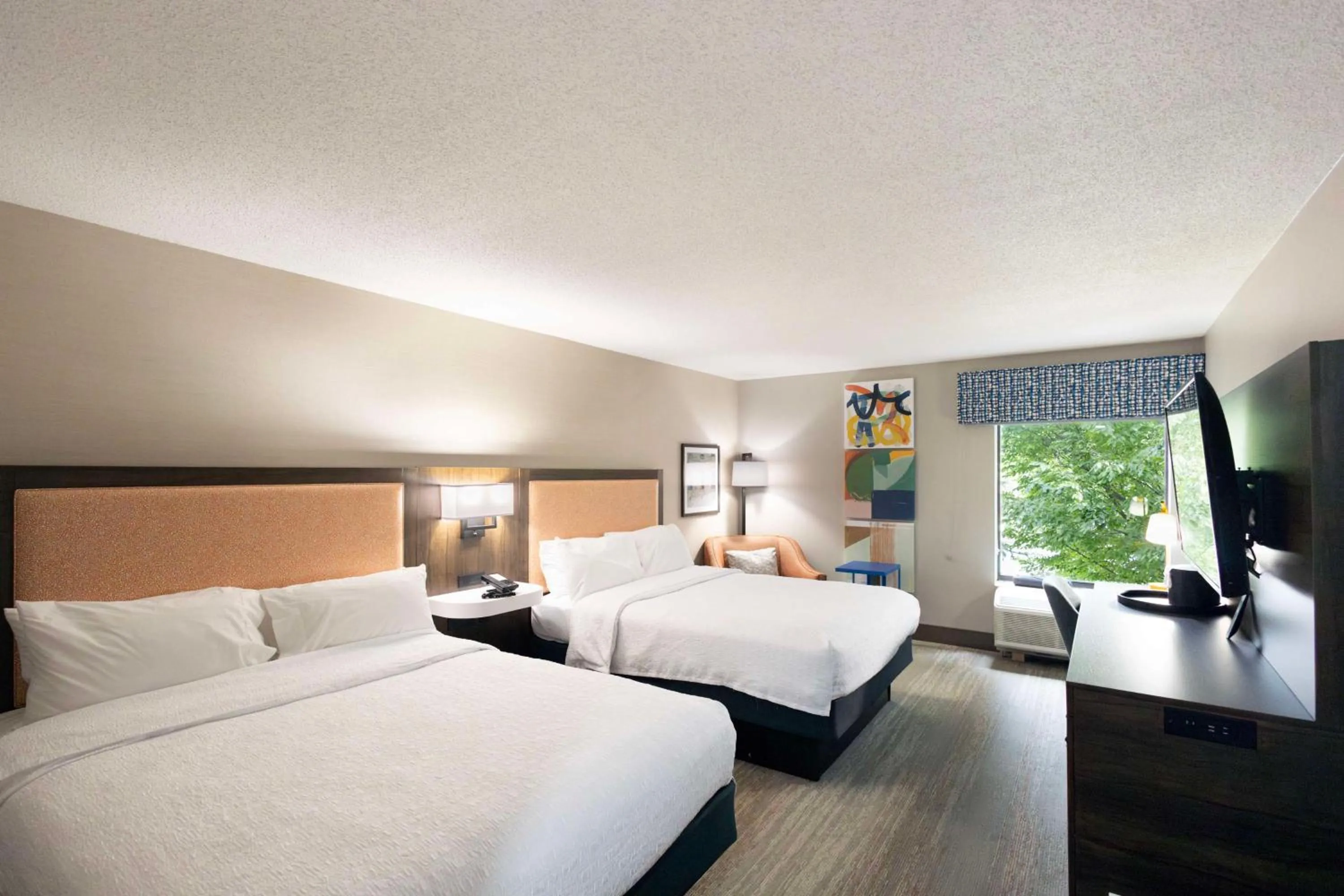 Photo of the whole room, Bed in Hampton Inn Springfield