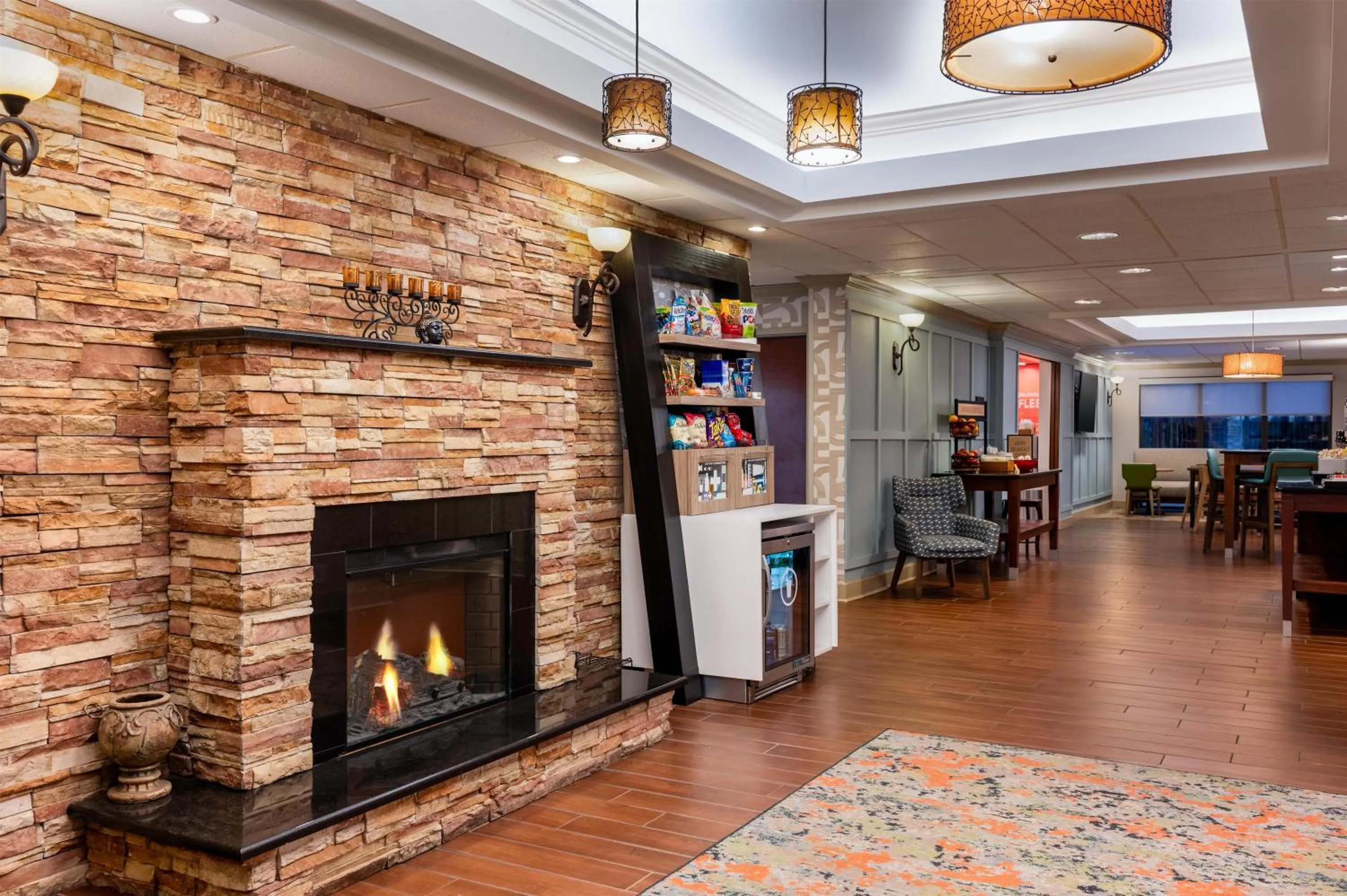 Lobby or reception in Hampton Inn South Hill