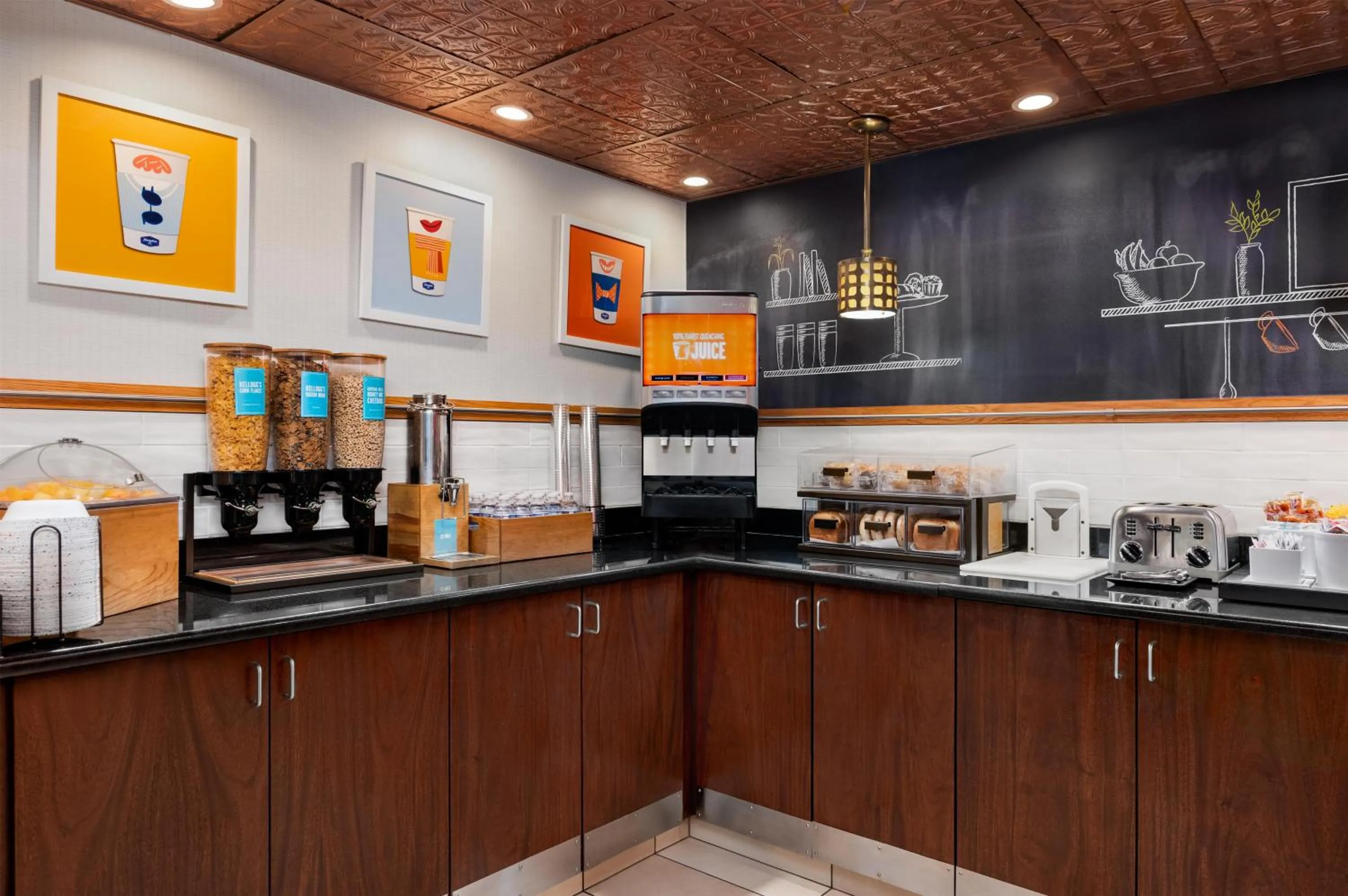 Breakfast in Hampton Inn South Hill