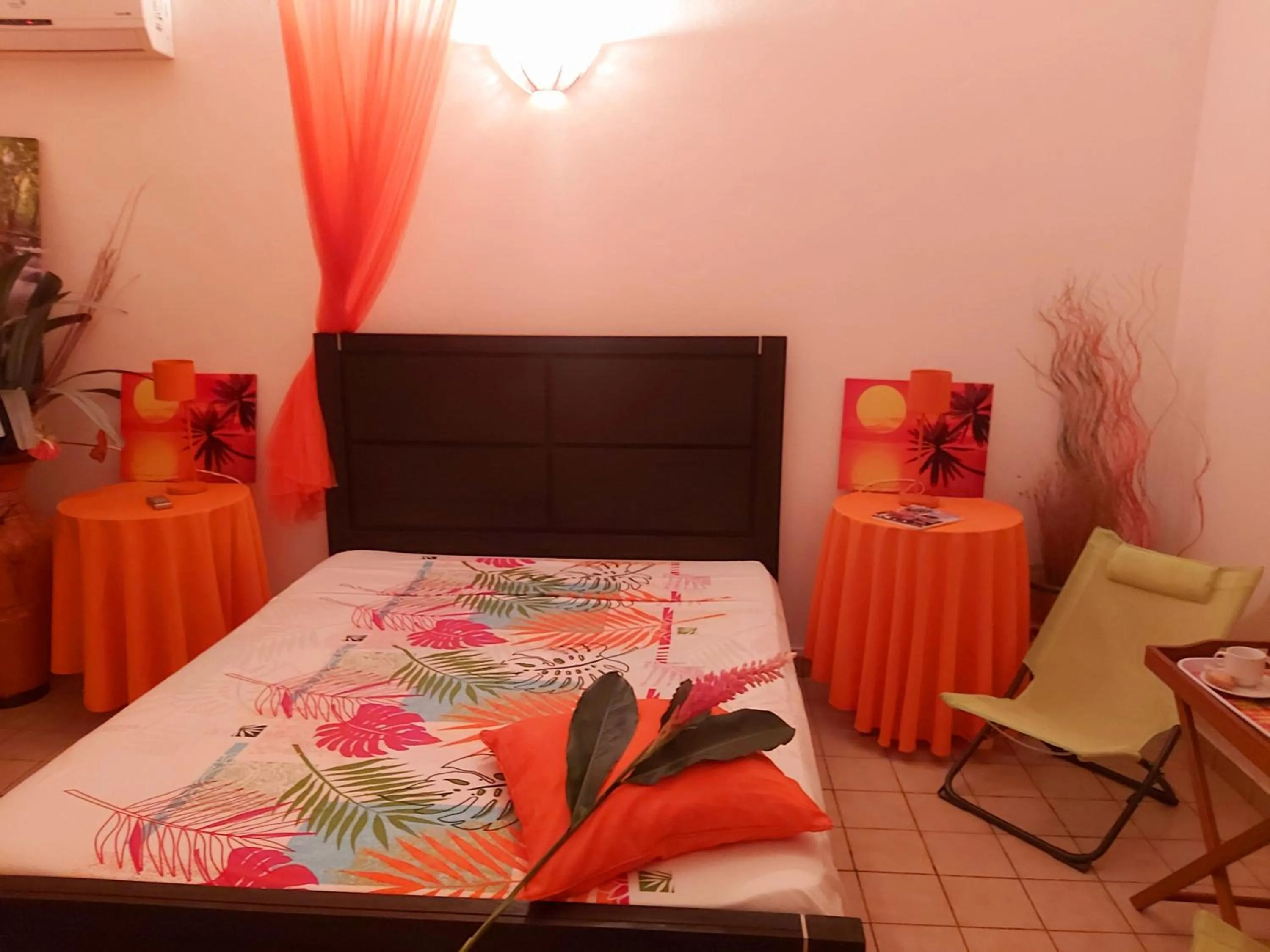 Bed in Bungalow PAPAYE