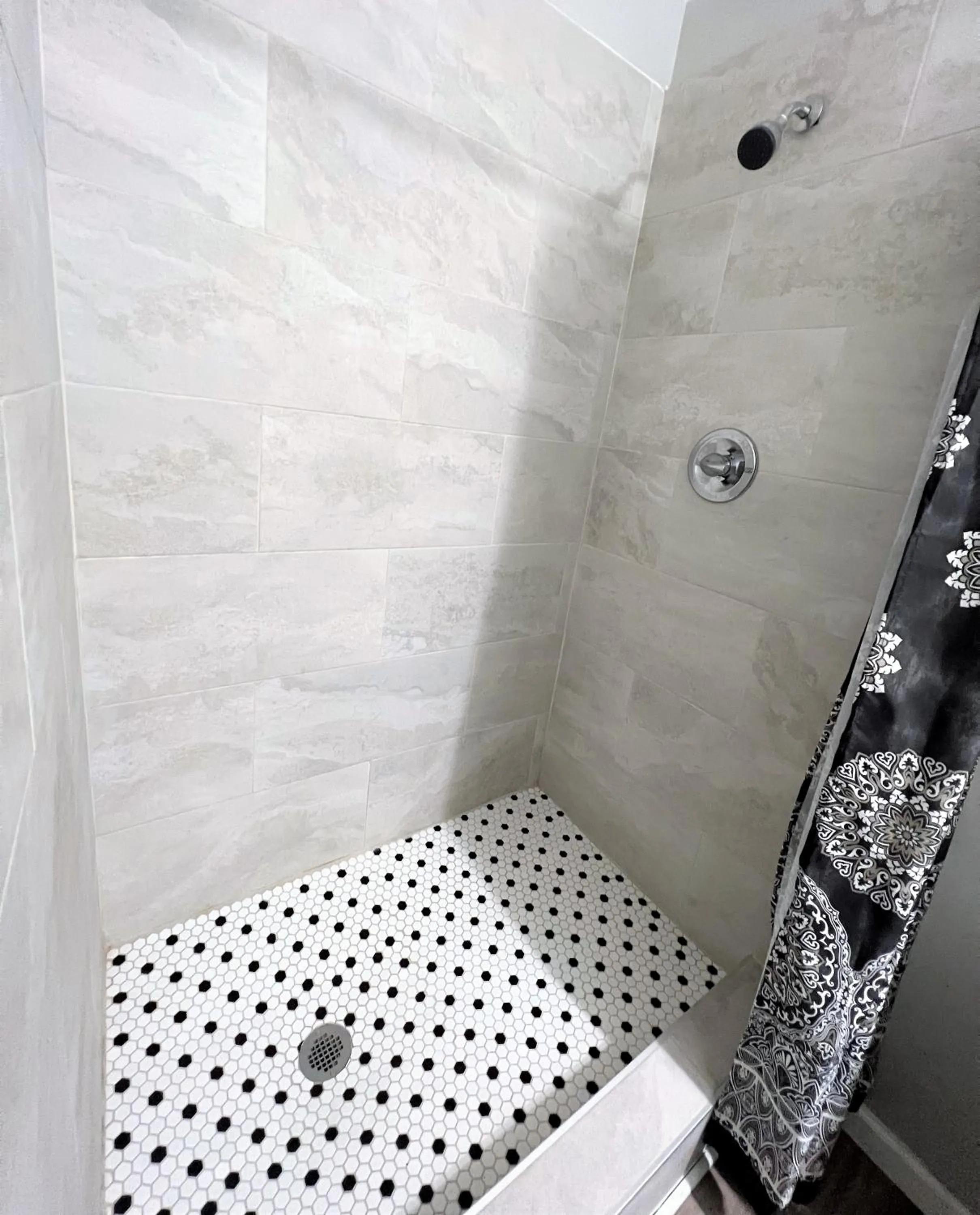 Shower in Sand Dollar Motel