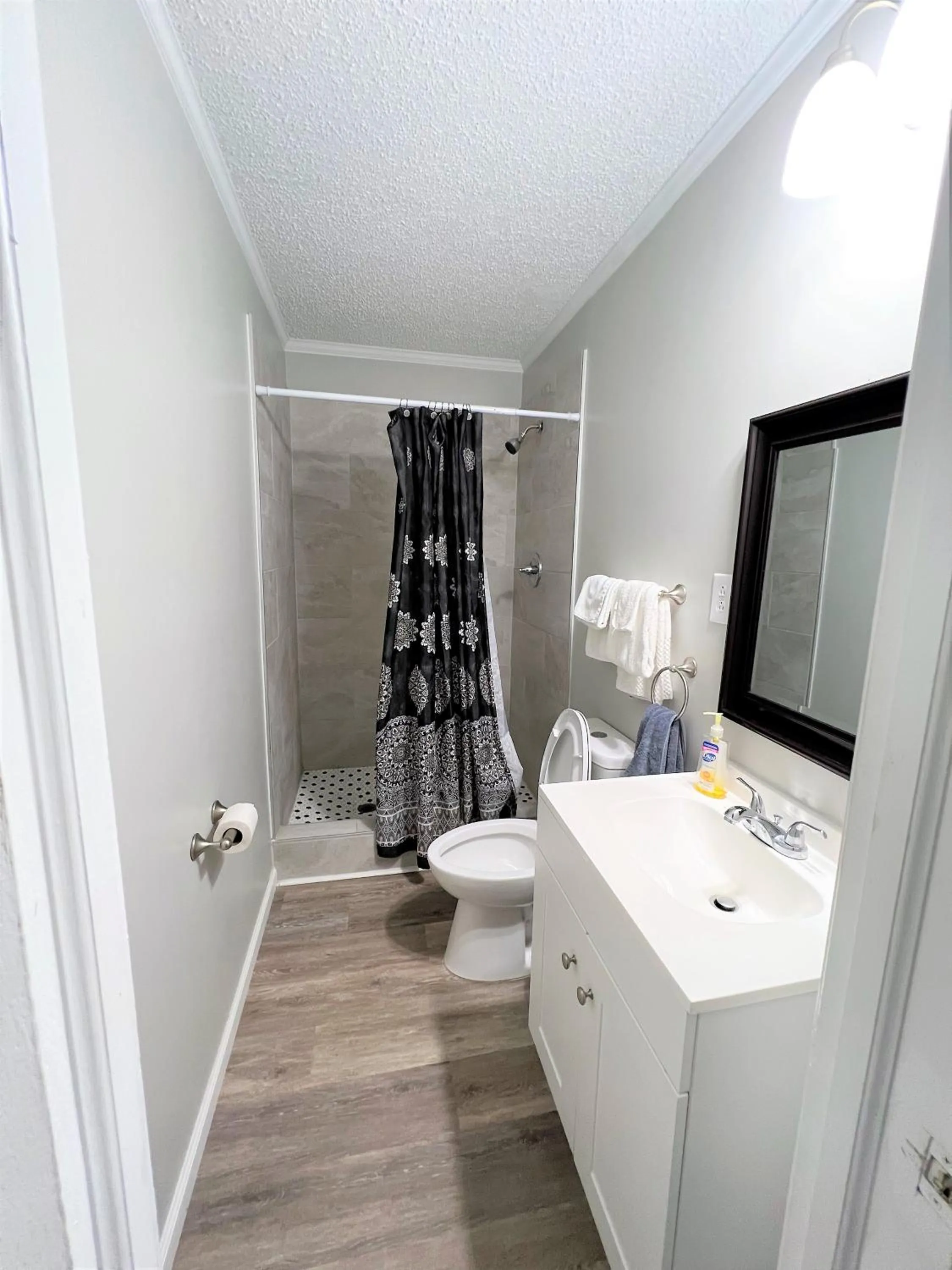 Shower in Sand Dollar Motel