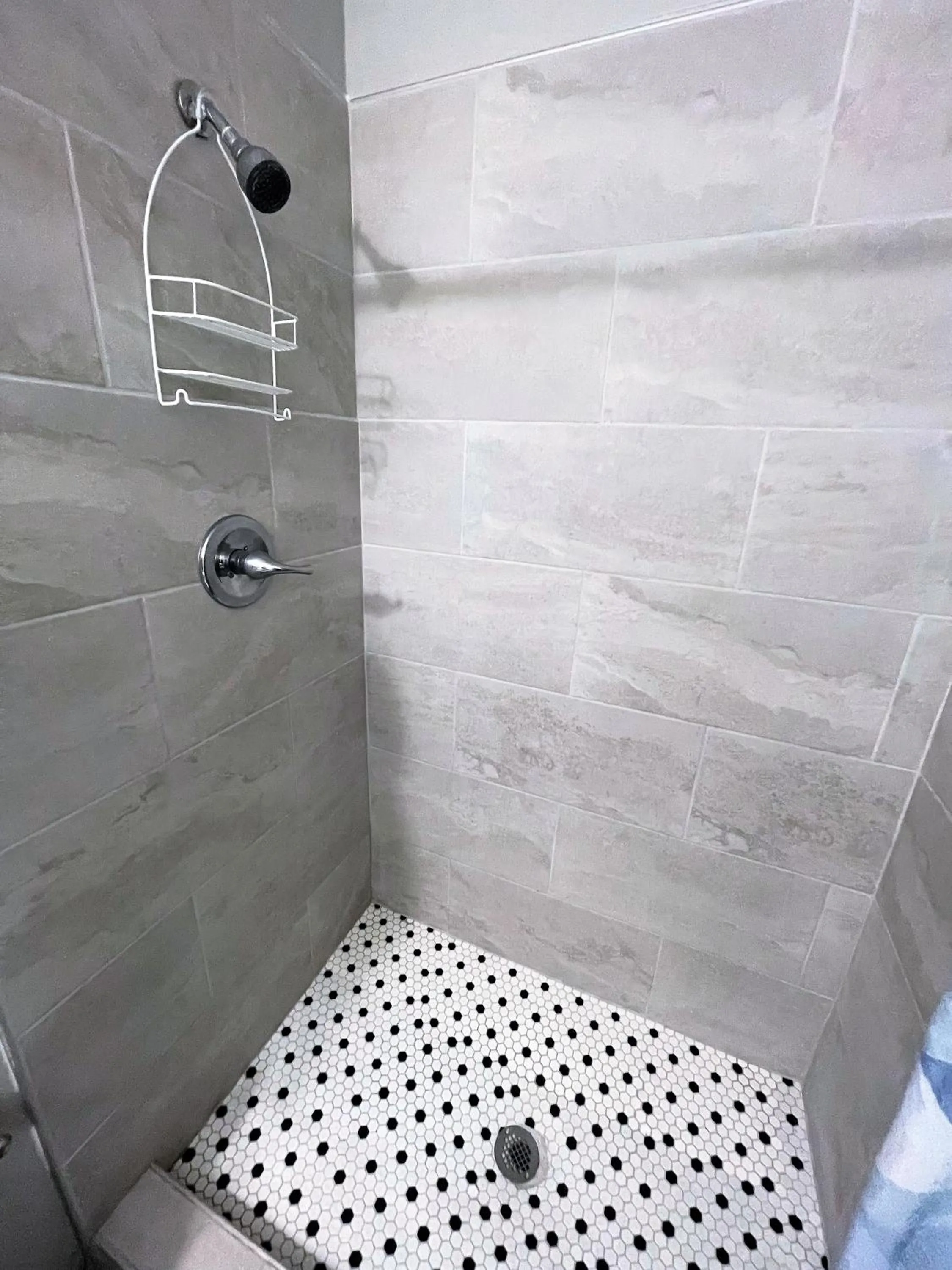 Shower in Sand Dollar Motel