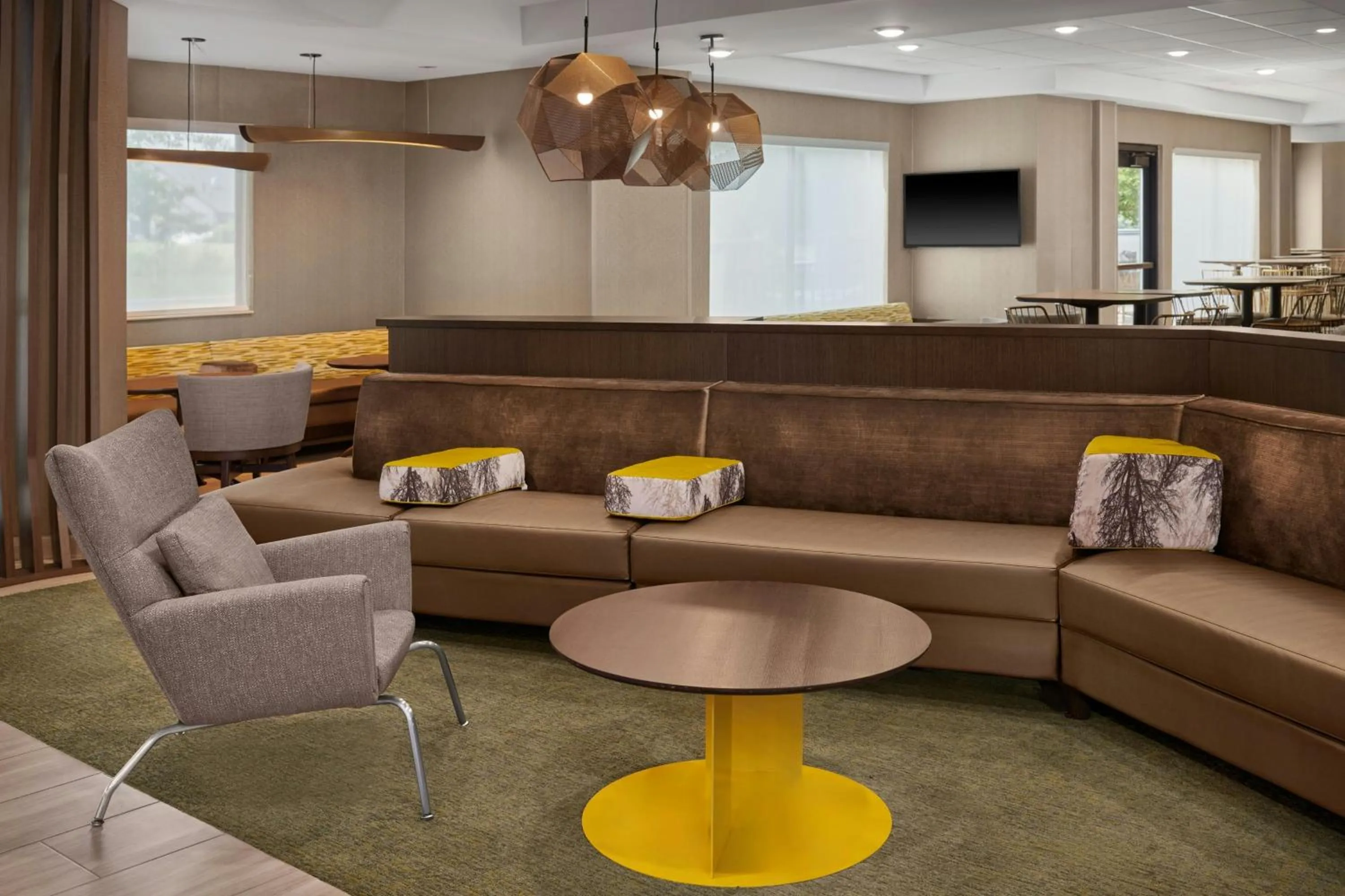 Lobby or reception in SpringHill Suites by Marriott Lansing