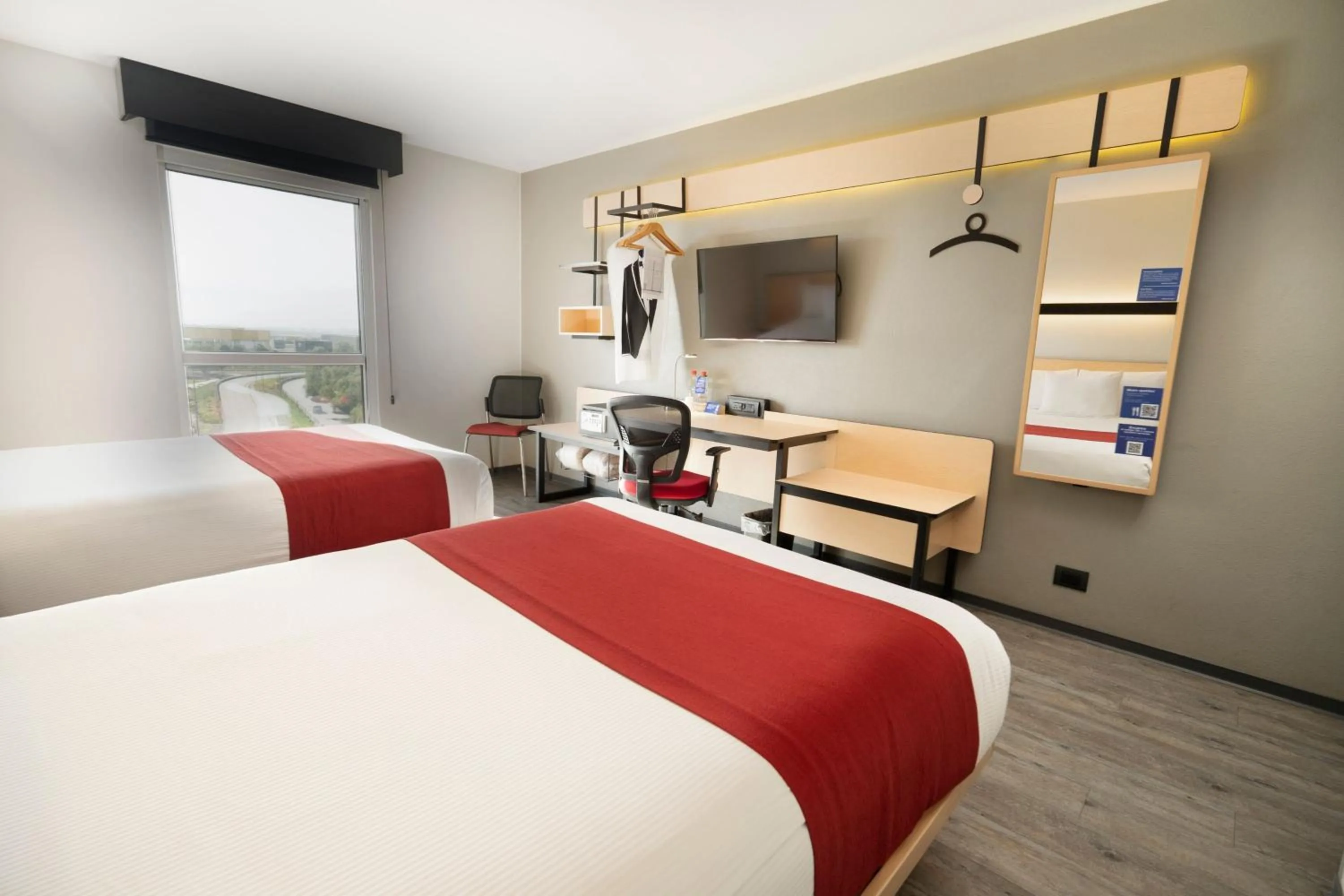 Bedroom, Bed in City Express by Marriott Santiago Aeropuerto