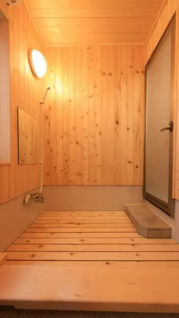 Hot Spring Bath in Kusatsu onsen Futabaya