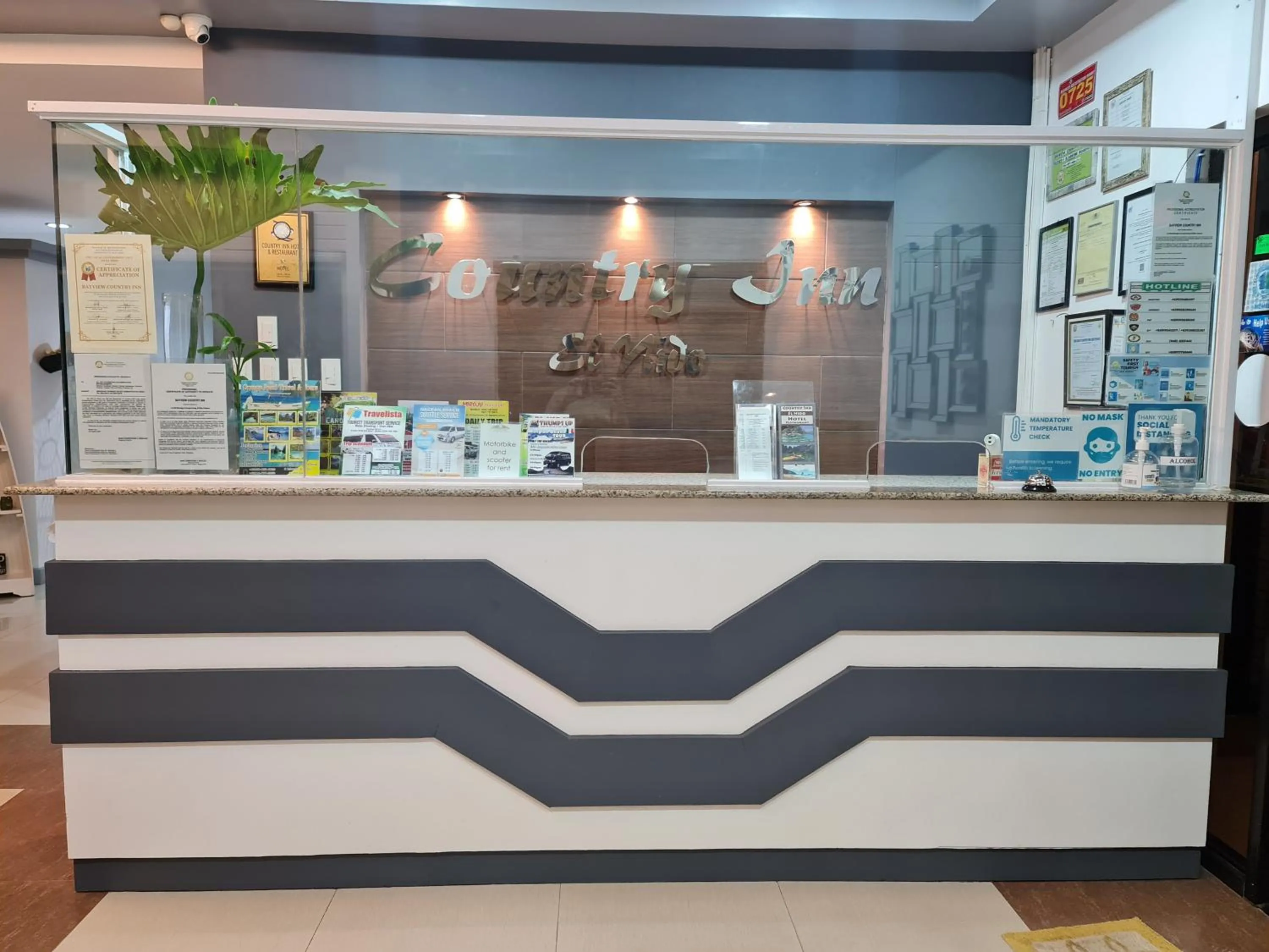 Lobby or reception in Bayview Country Inn El Nido