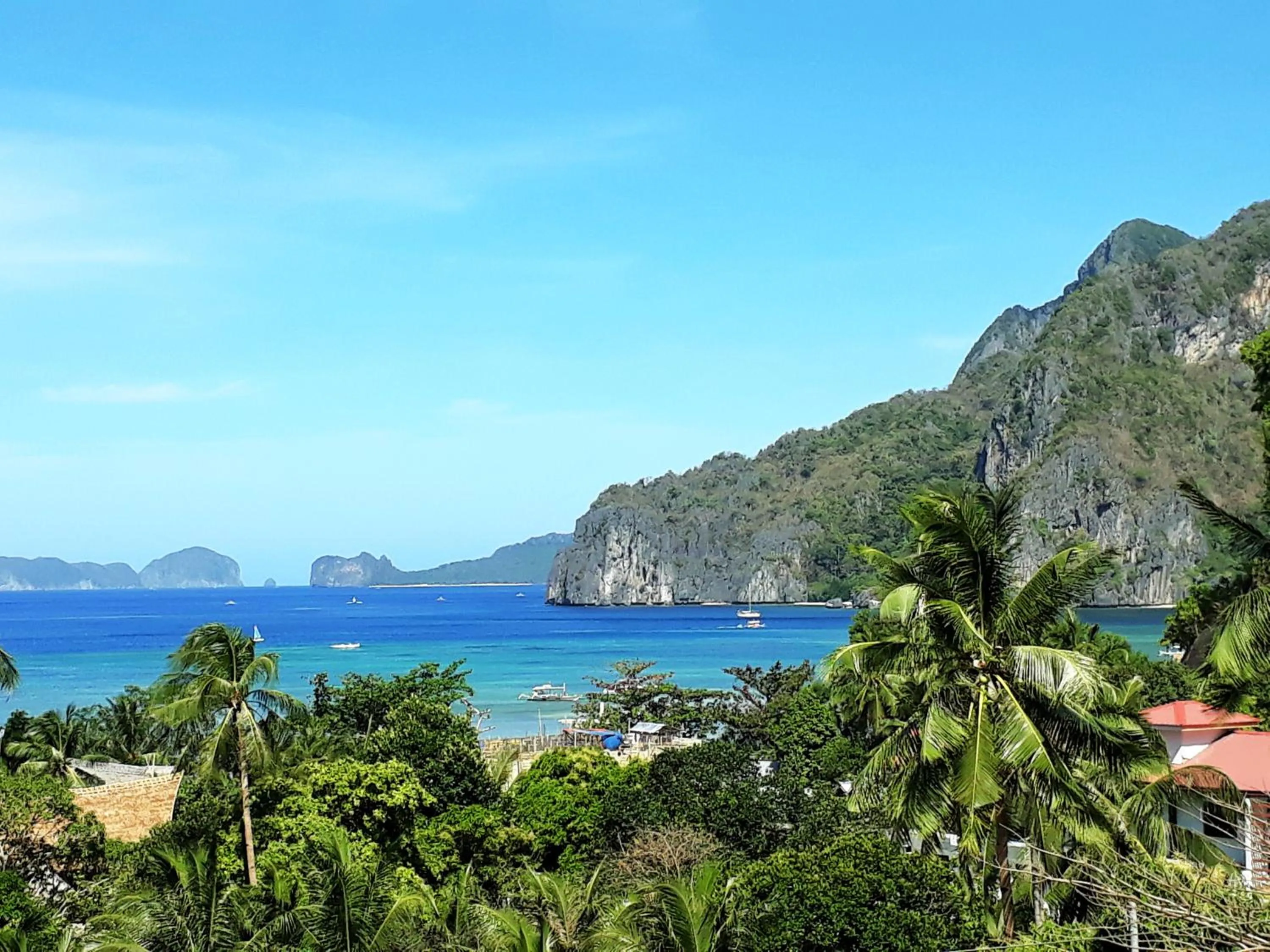 Natural landscape in Bayview Country Inn El Nido