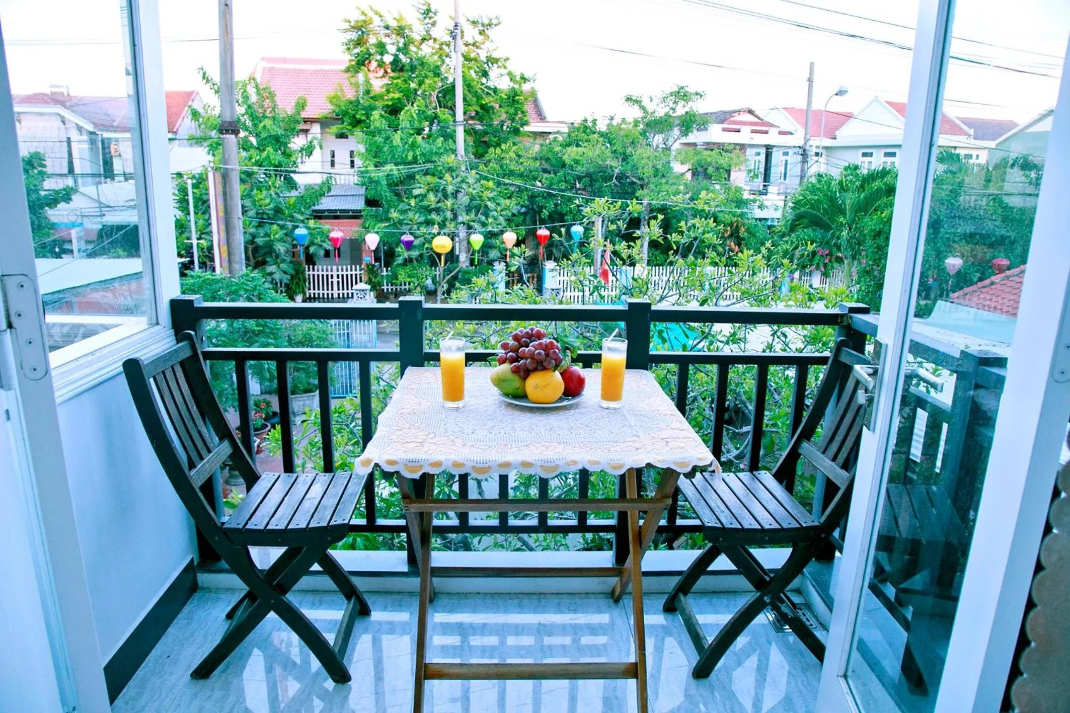 Balcony/Terrace in Basil Homestay