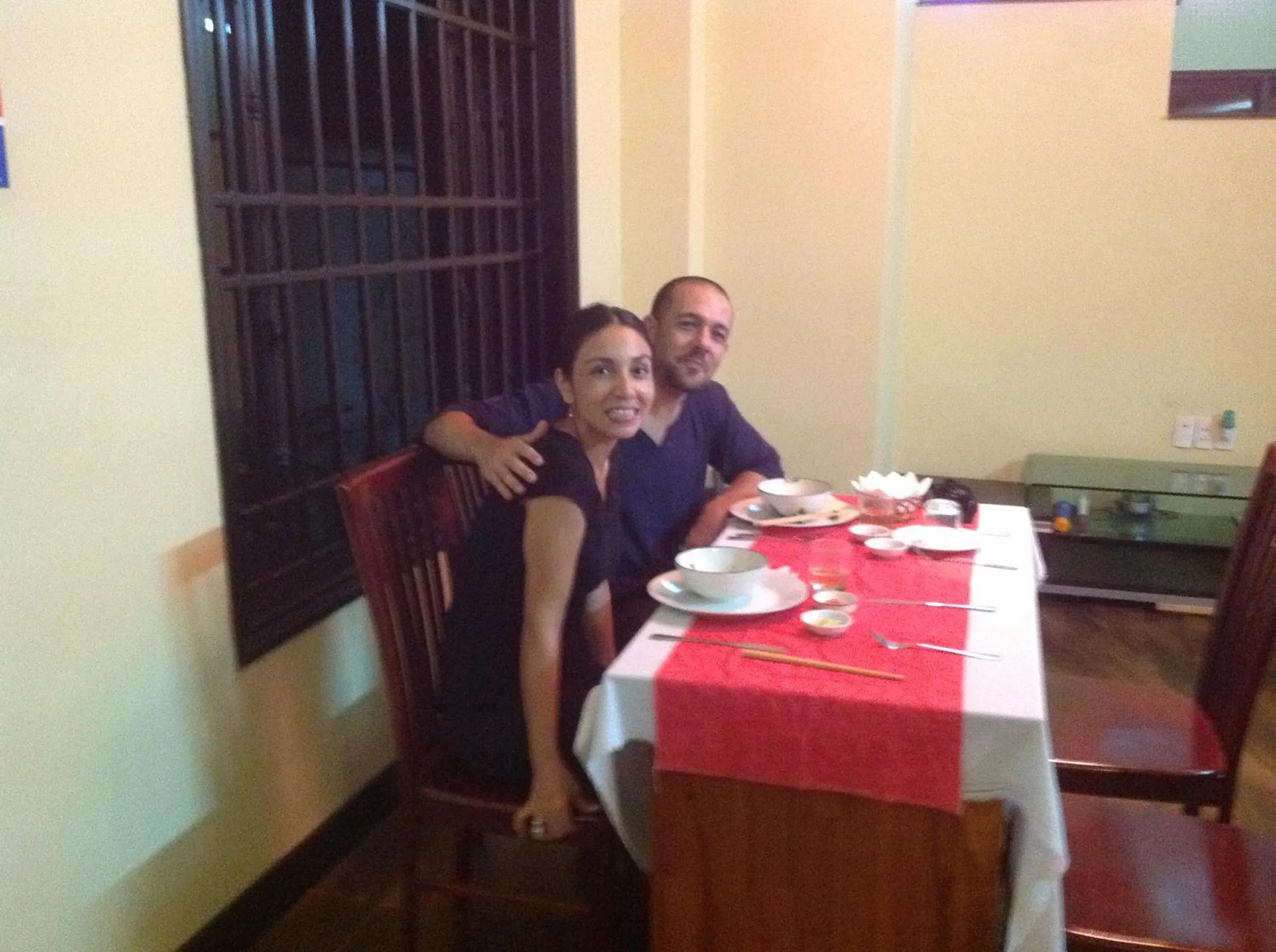 Dining area in Basil Homestay