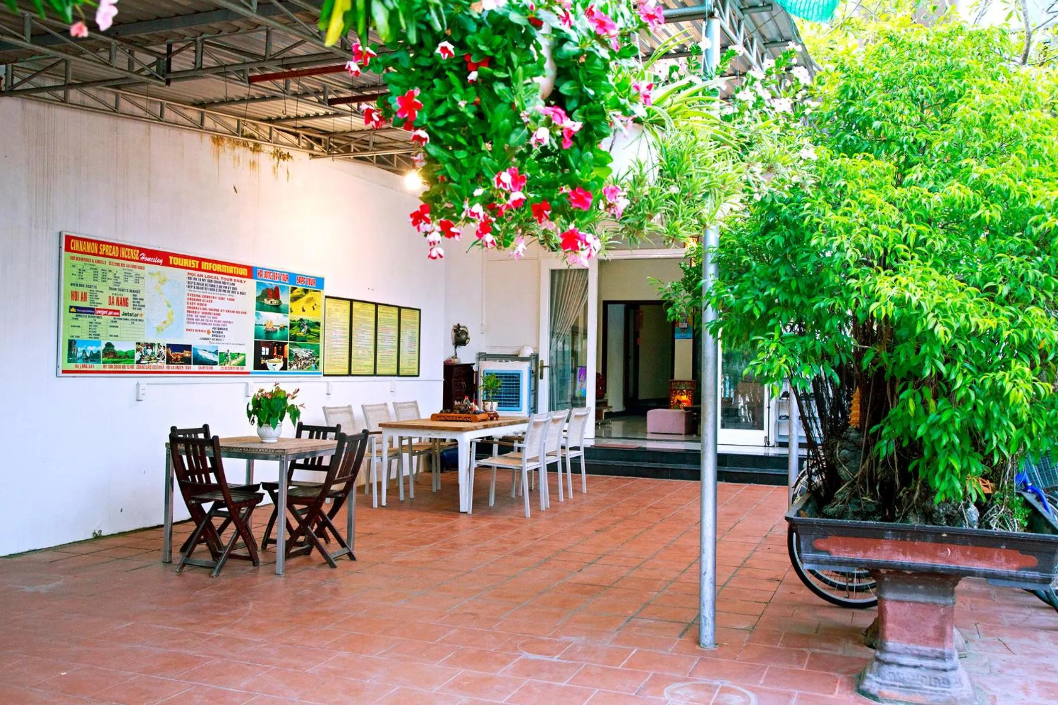 Garden in Basil Homestay