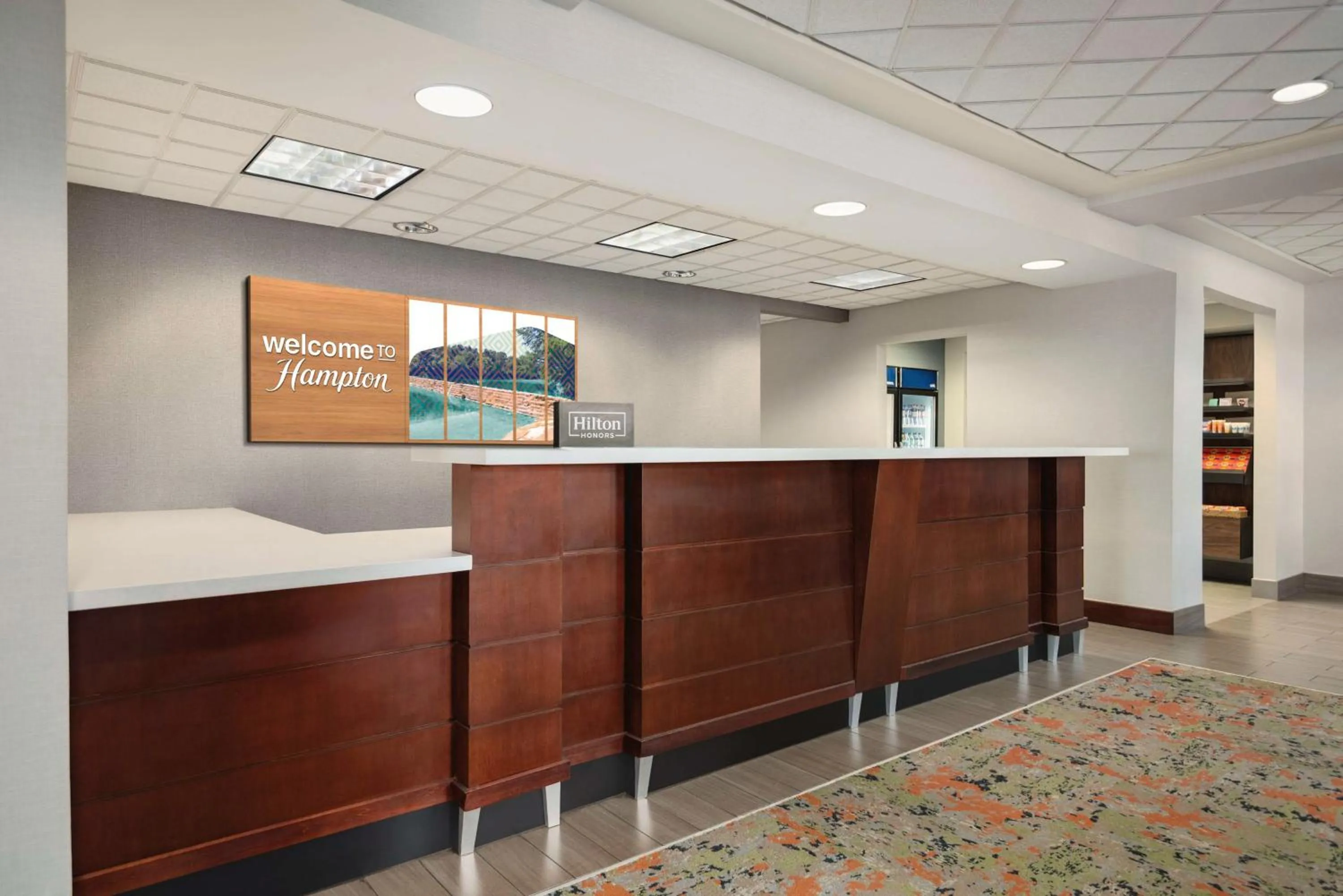 Lobby or reception in Hampton Inn & Suites San Marcos