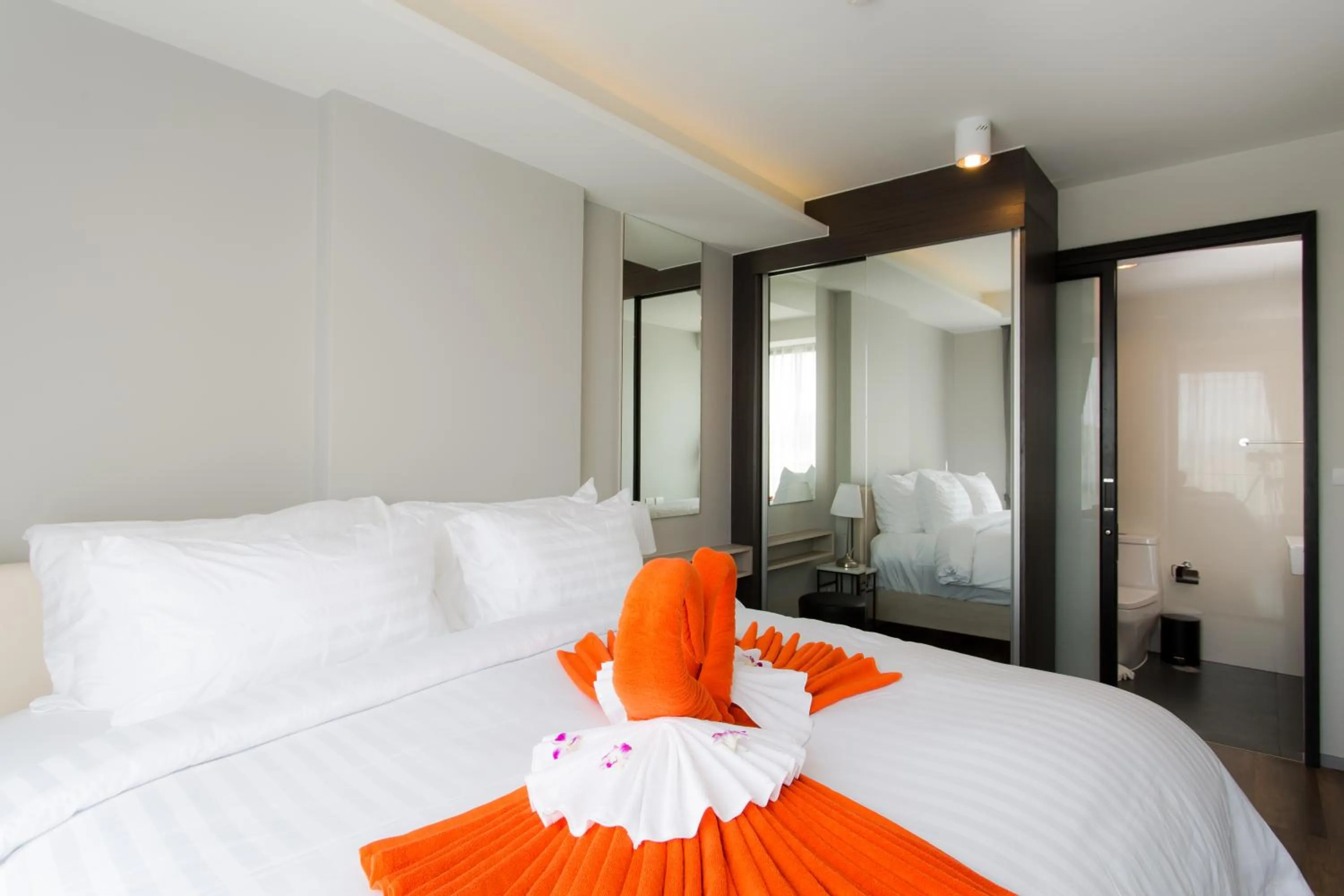 Bedroom, Bed in 6th Avenue Surin Beach - Official Account