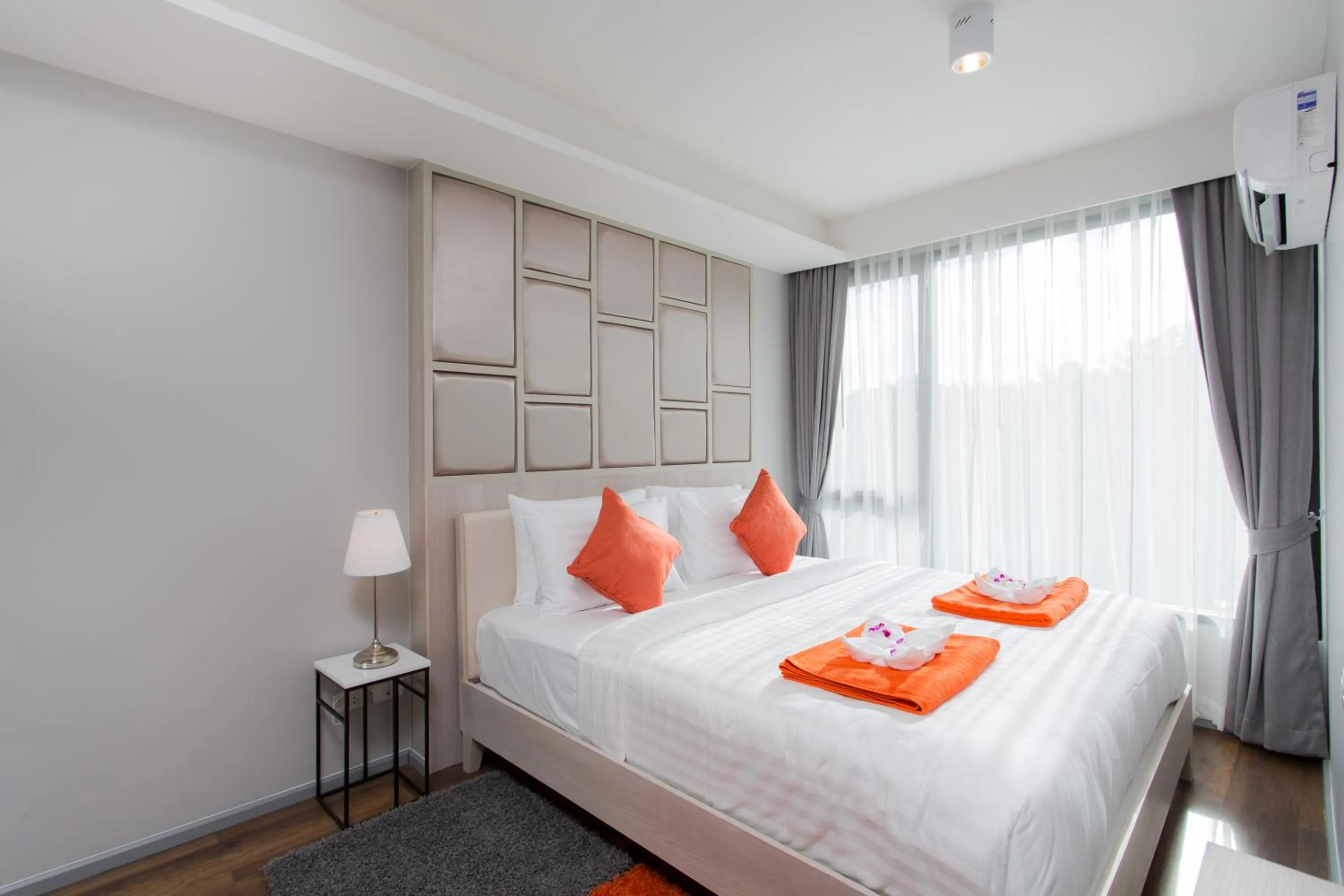 Bedroom, Bed in 6th Avenue Surin Beach - Official Account