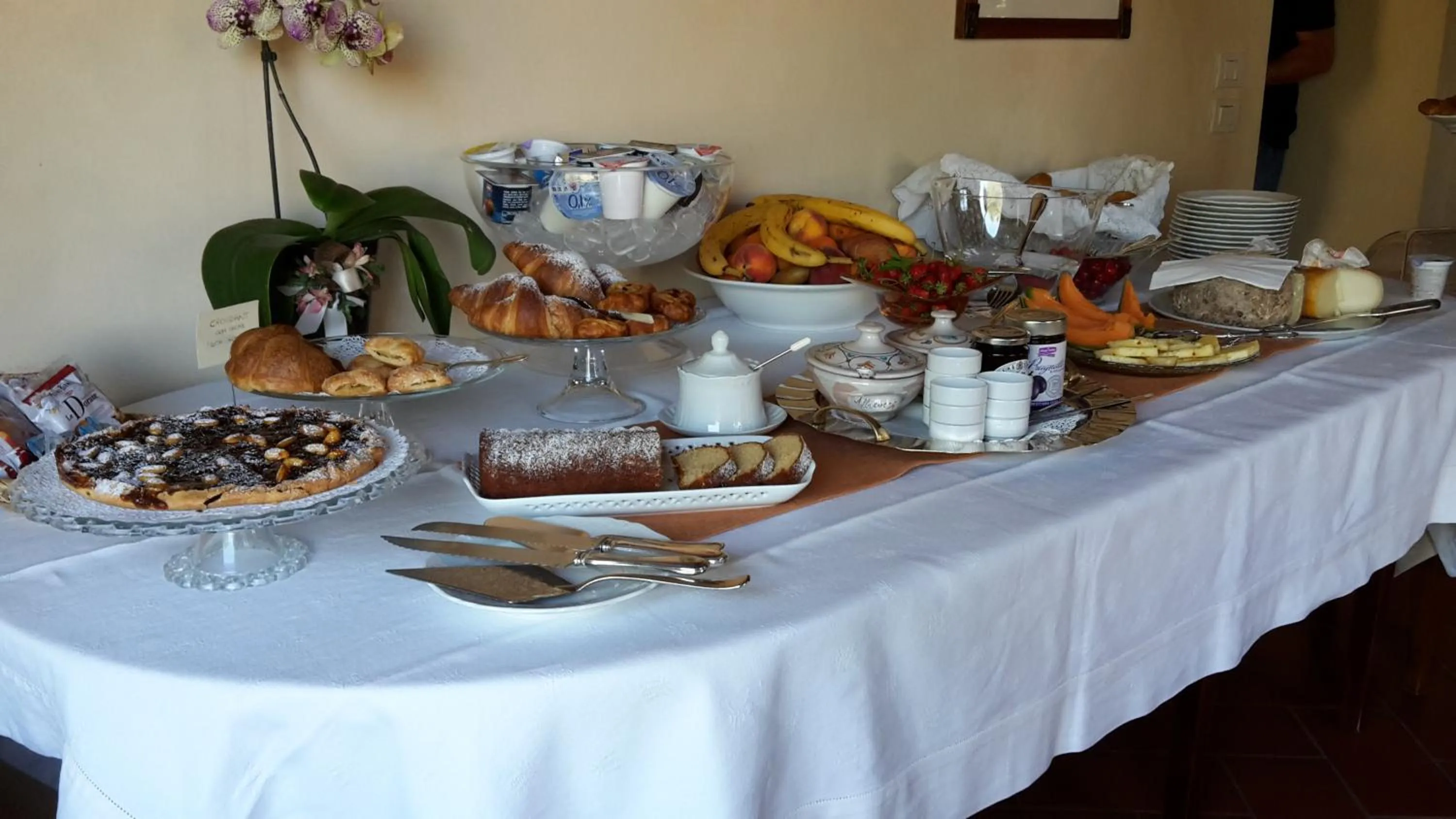 Breakfast in Agriturismo La Sovana