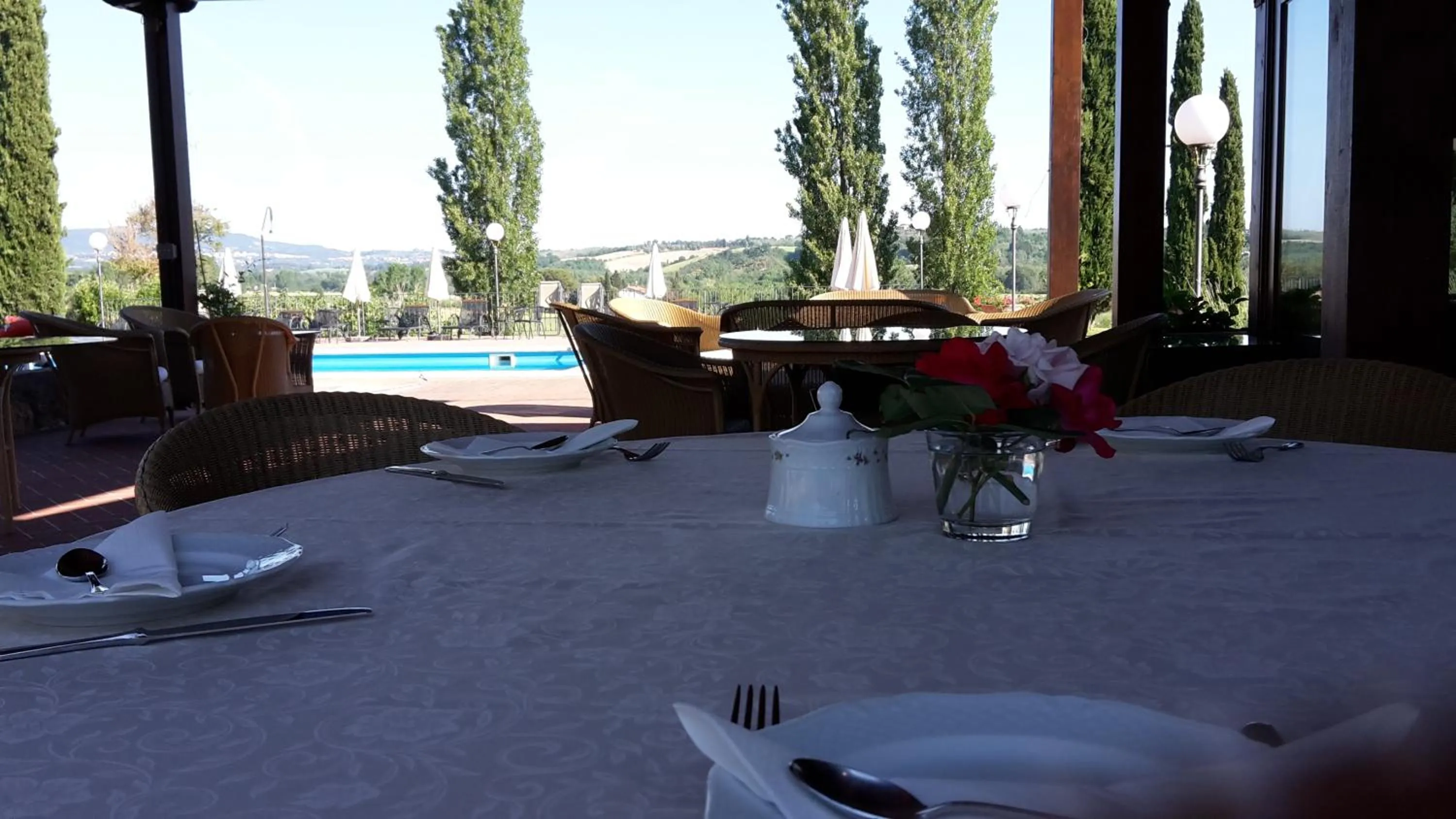 Balcony/Terrace in Agriturismo La Sovana