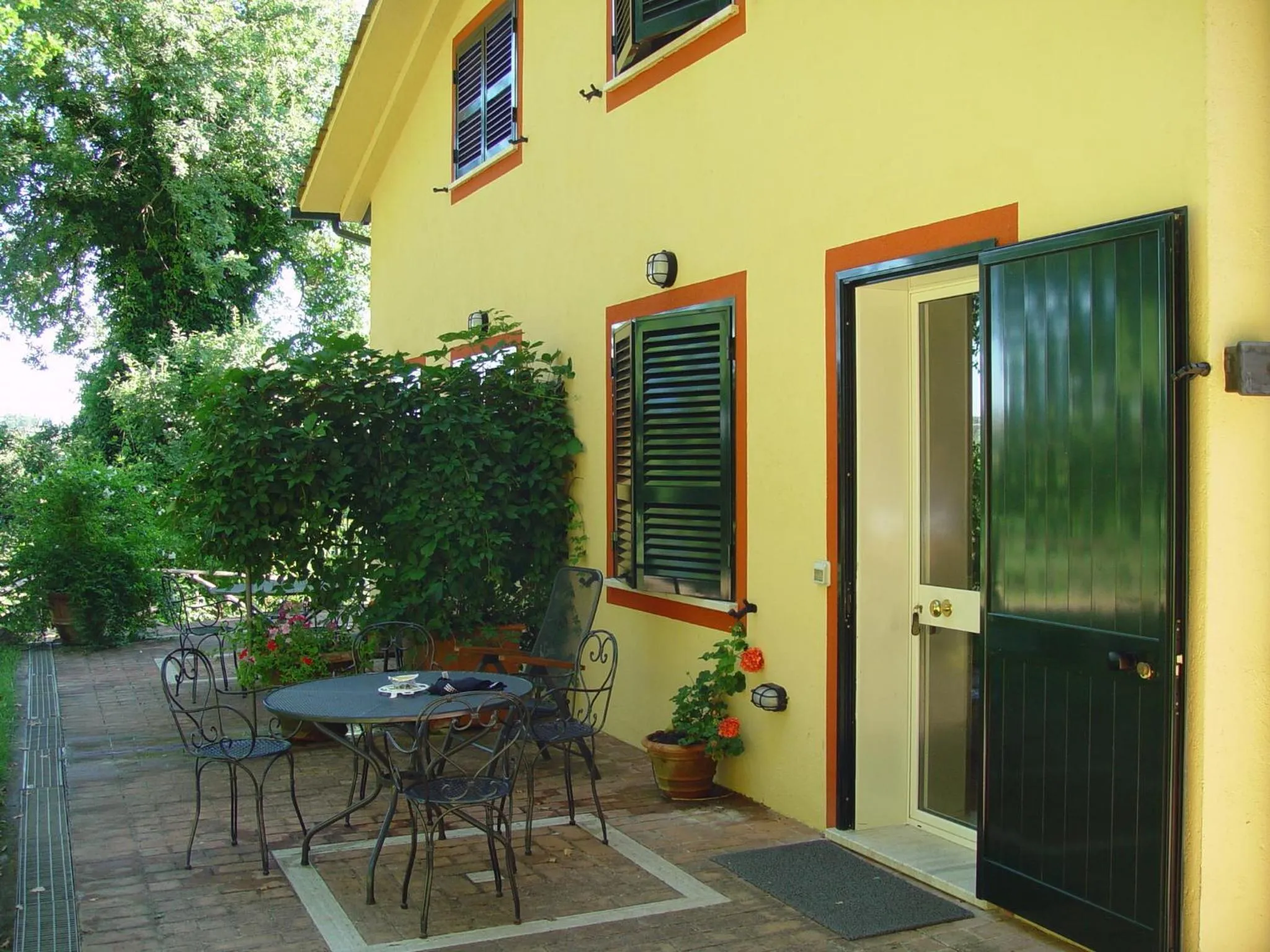 Patio in Agriturismo La Sovana