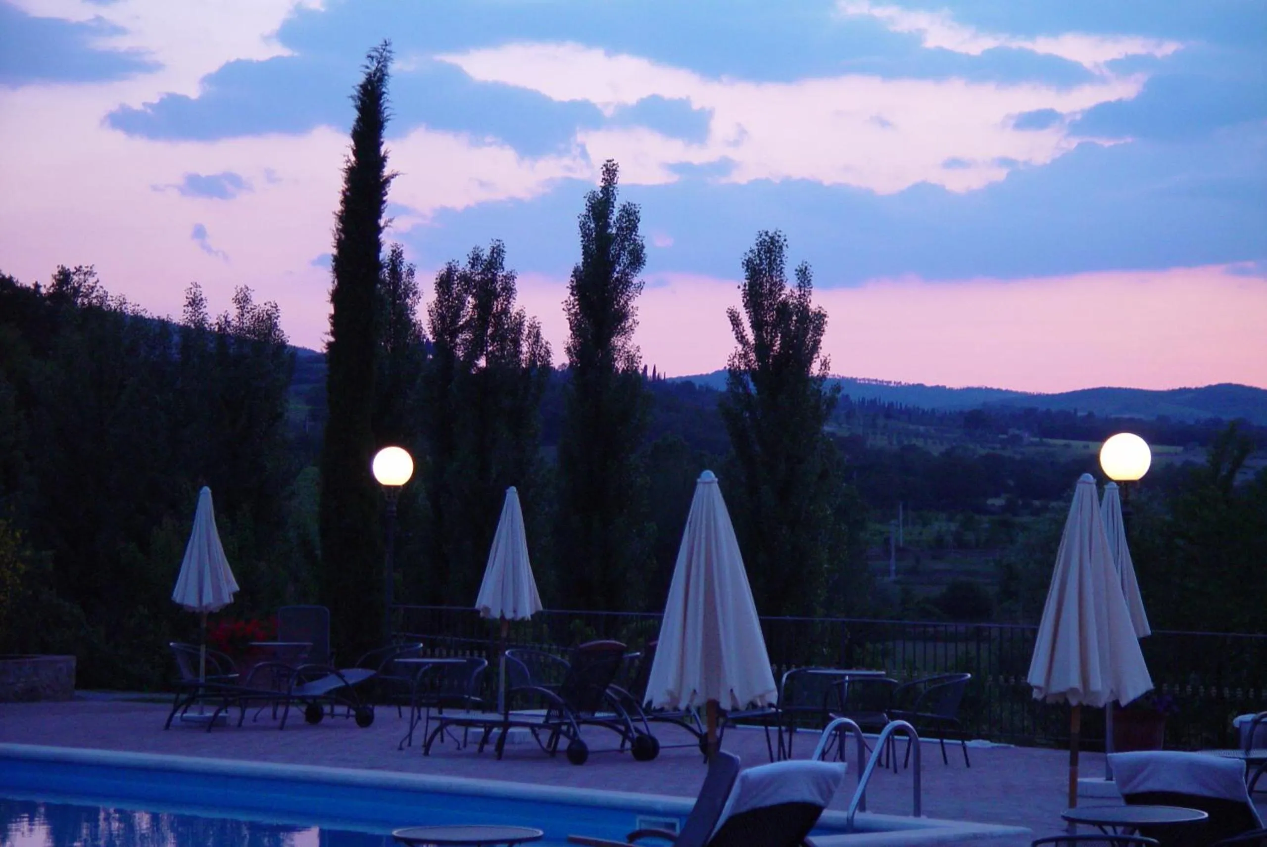 Mountain view in Agriturismo La Sovana