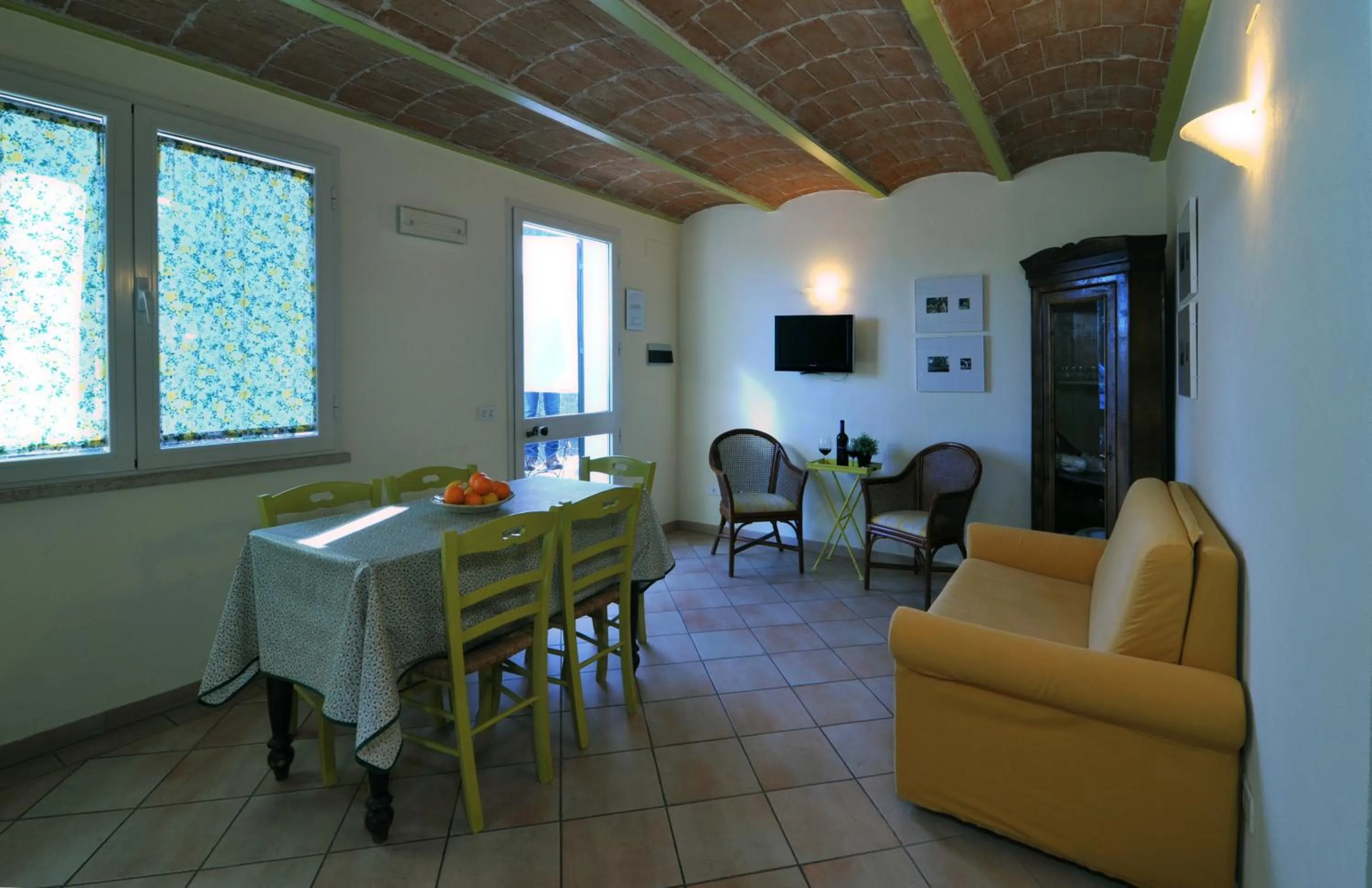 Kitchen or kitchenette in Agriturismo La Sovana