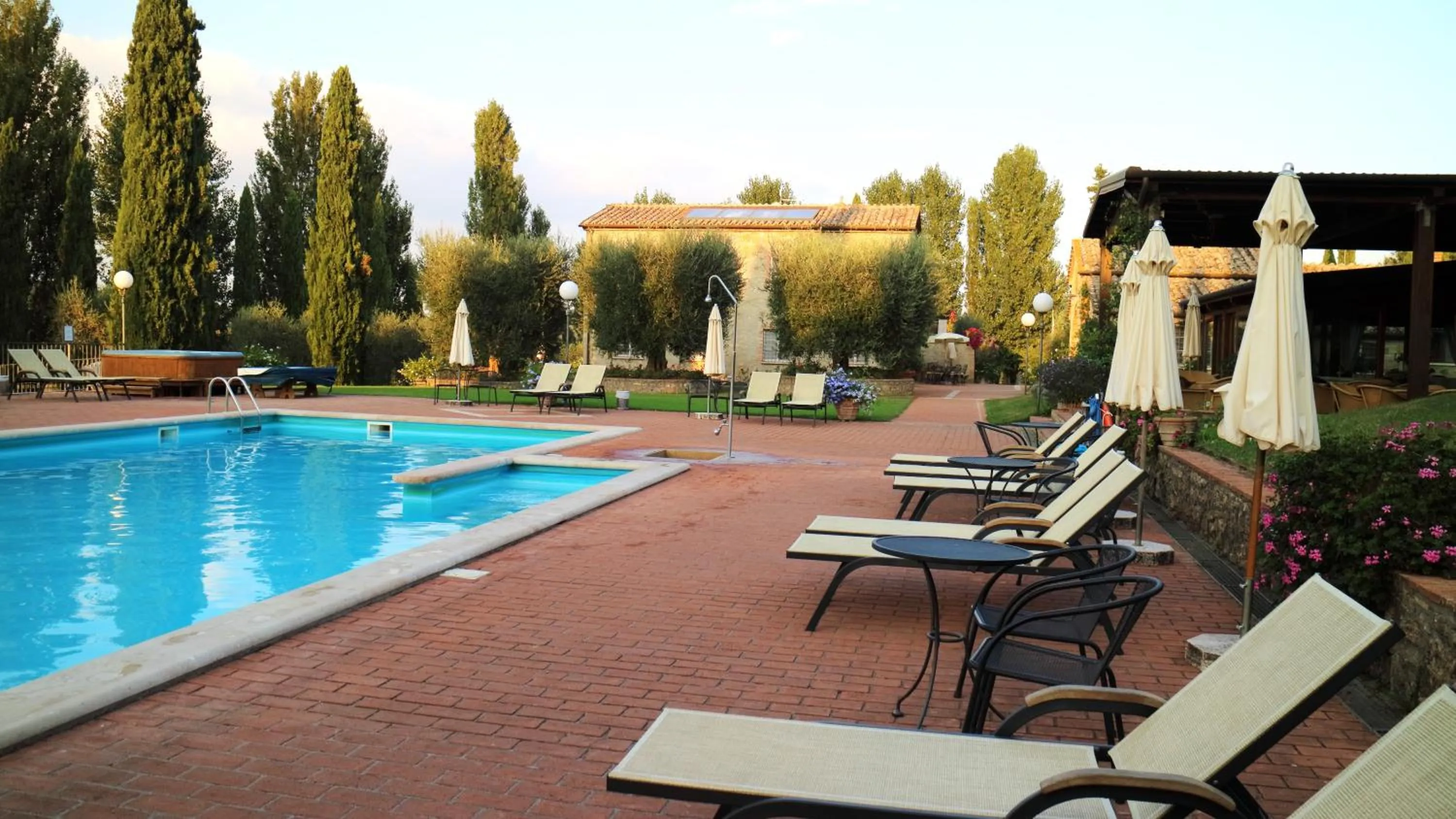 Solarium in Agriturismo La Sovana