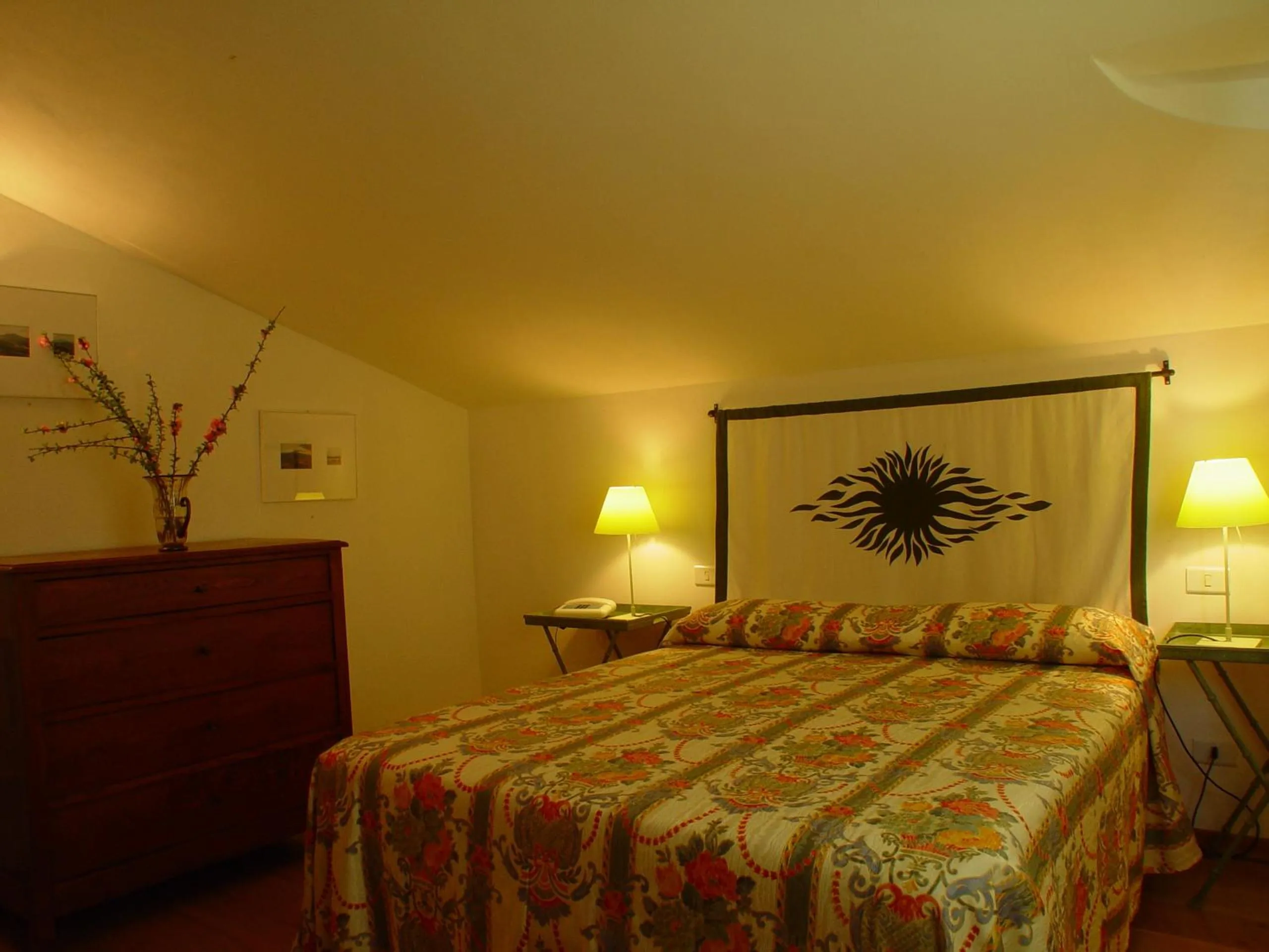 Bed in Agriturismo La Sovana