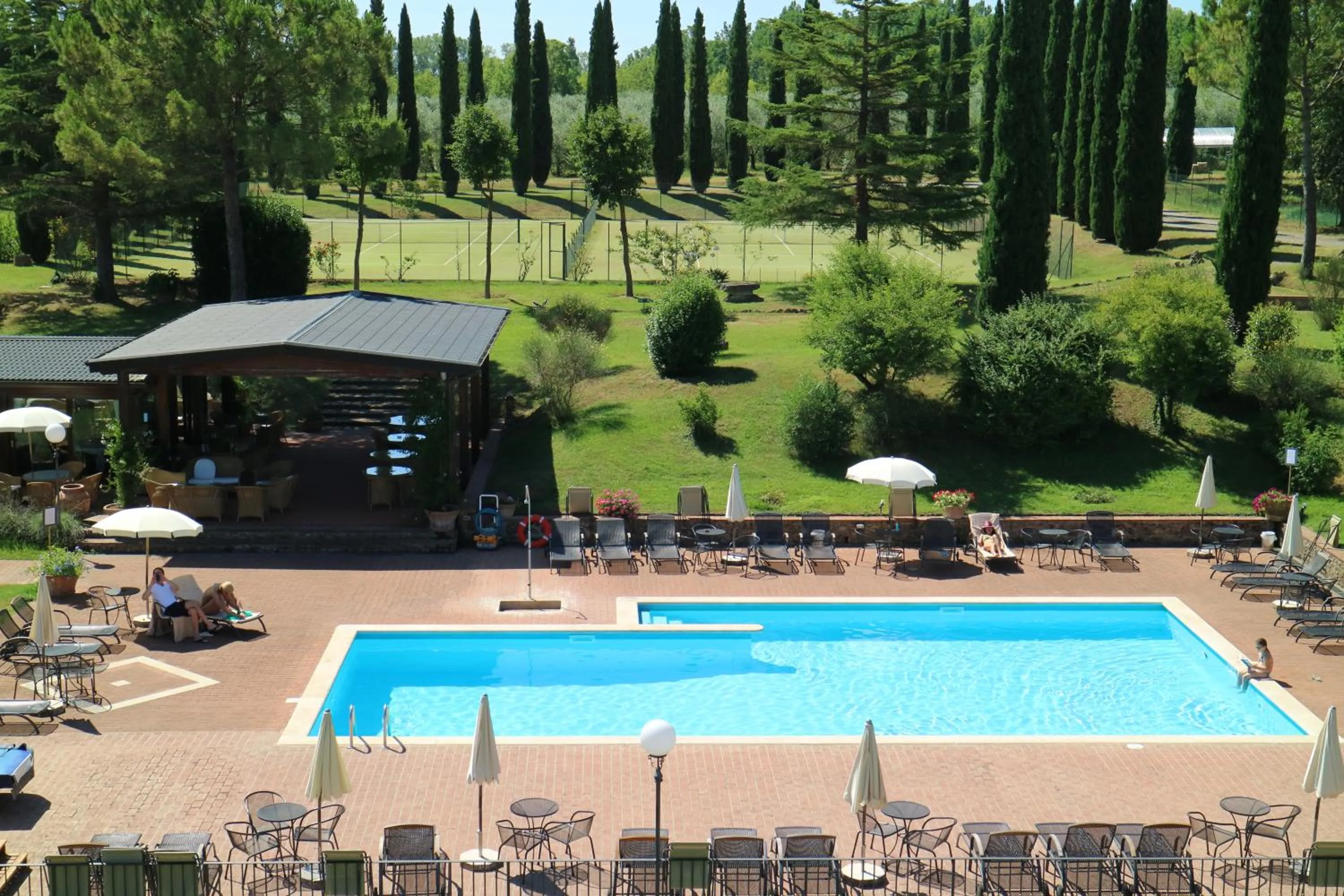 Swimming pool in Agriturismo La Sovana