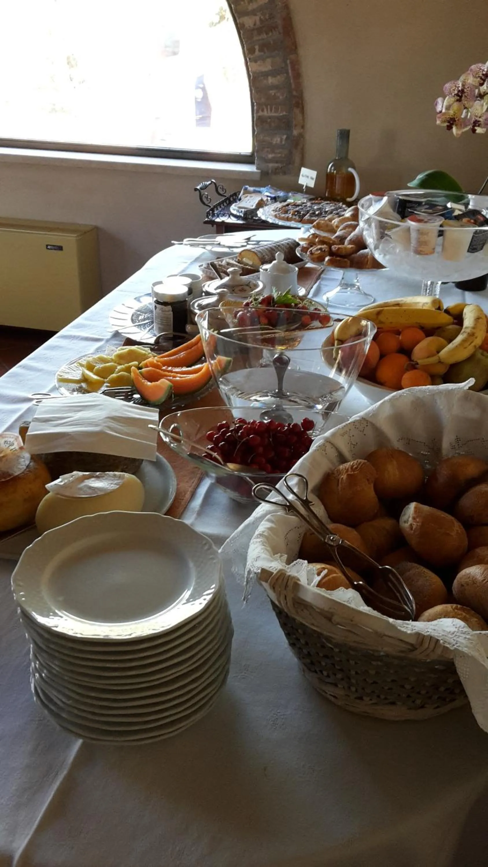 Breakfast in Agriturismo La Sovana