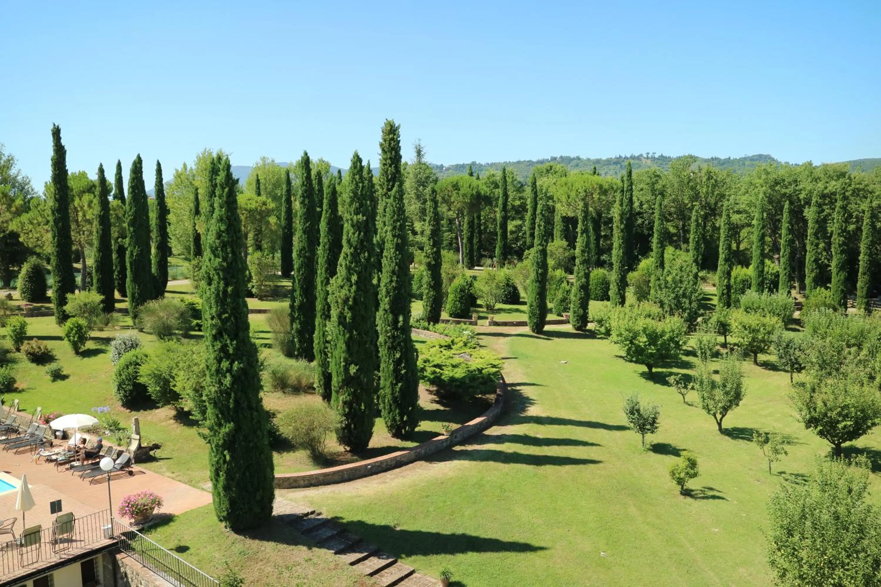 Garden in Agriturismo La Sovana