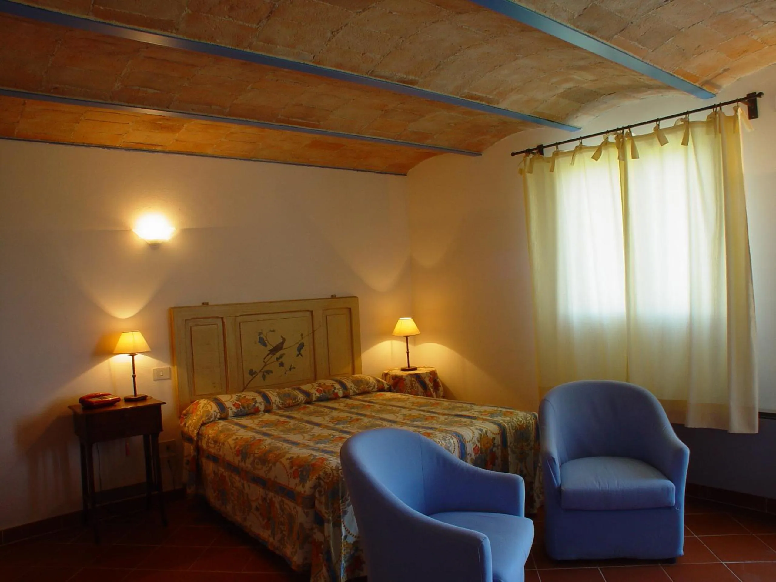 Bed in Agriturismo La Sovana