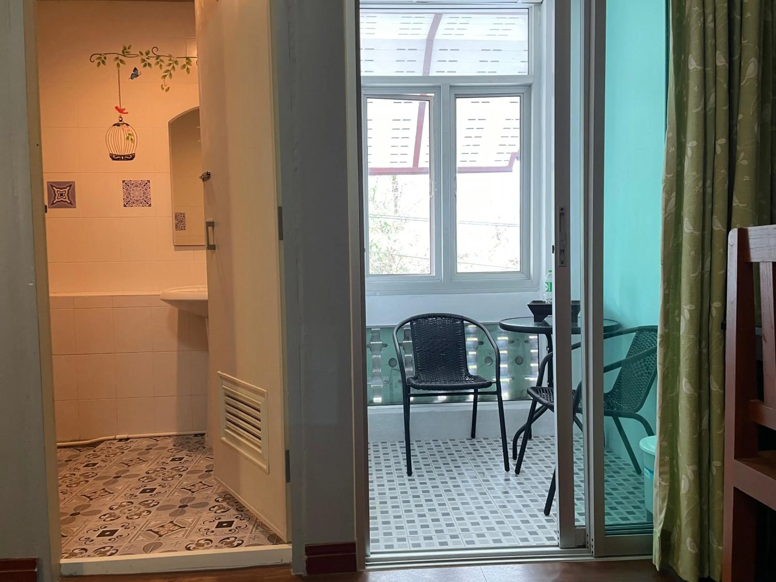 Seating area in Nawaporn Place