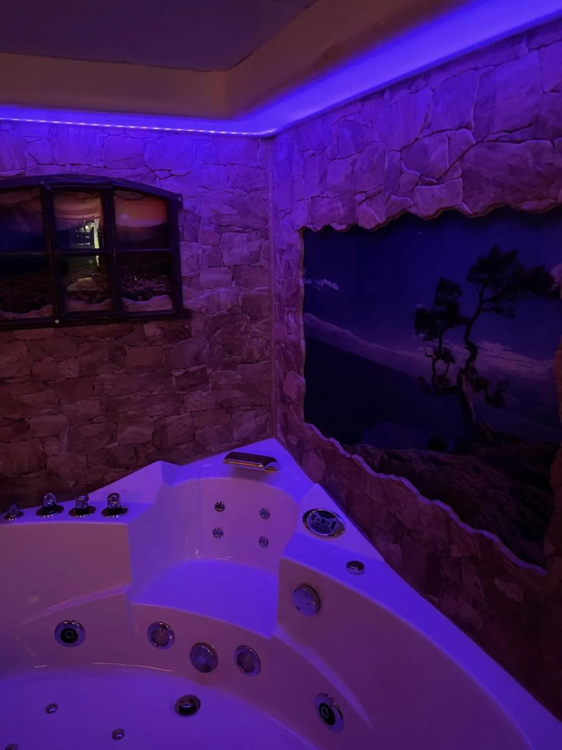 Hot Tub in Haus Drei Tannen