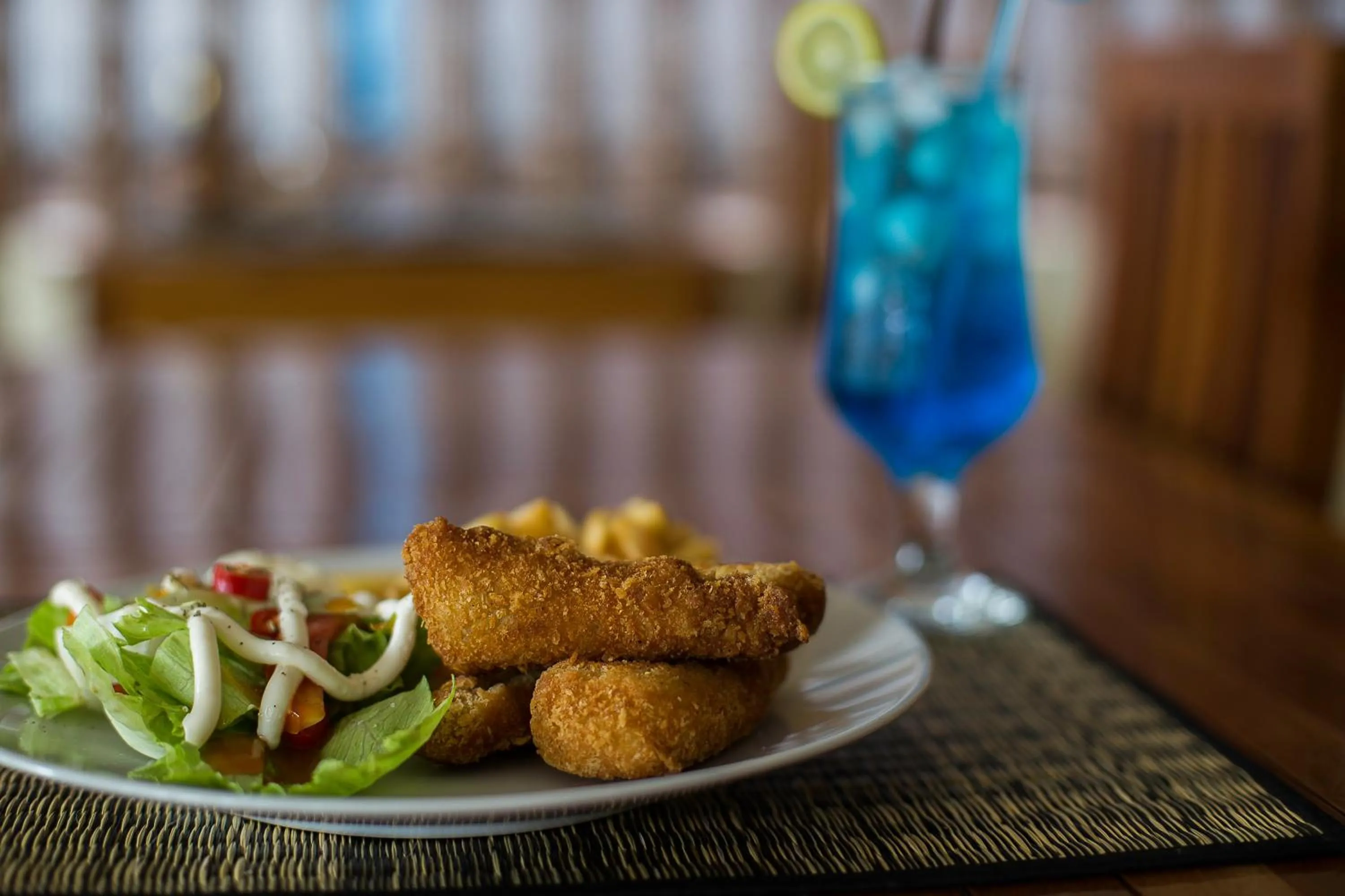 Food close-up in DV Angkor Villa