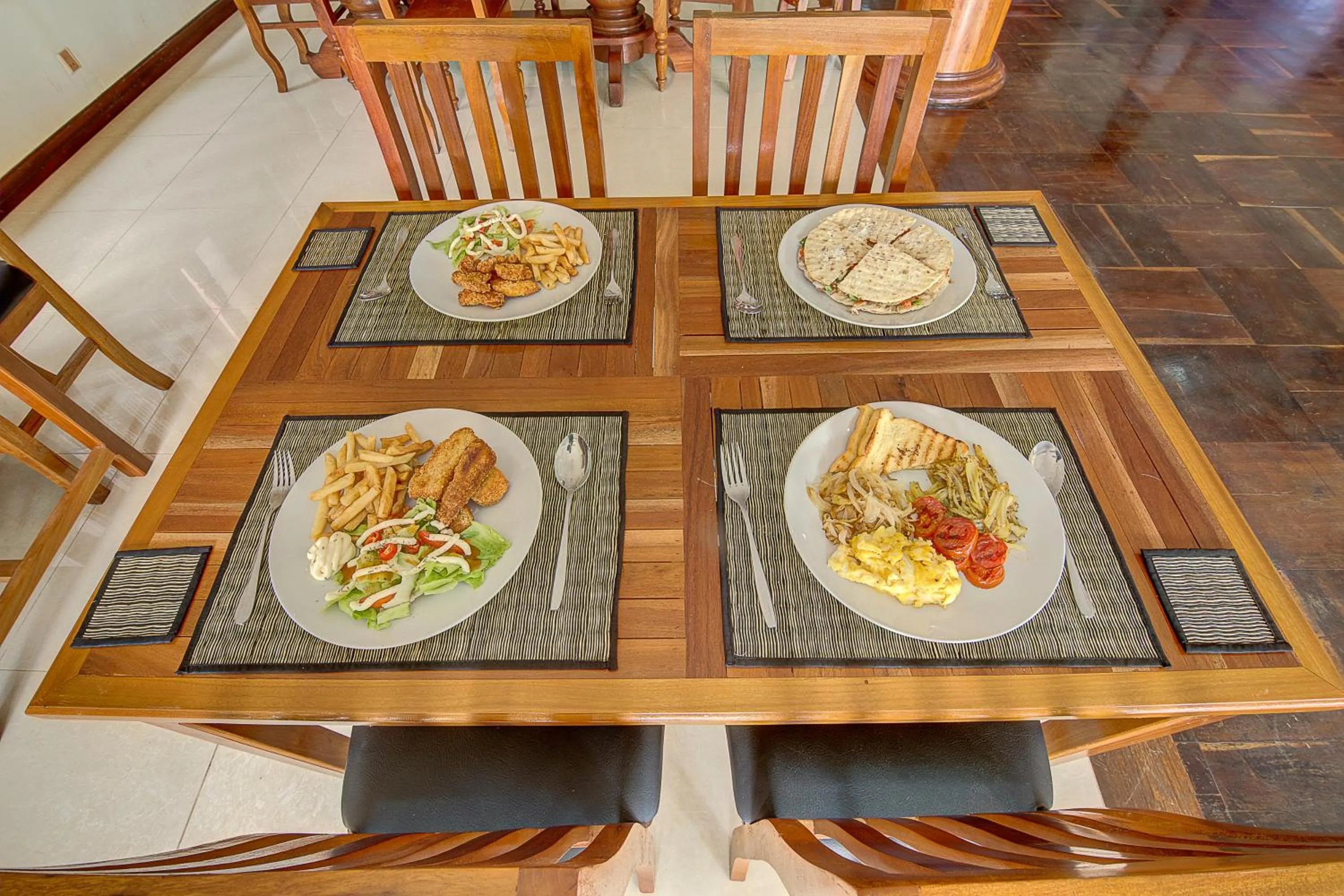 Food close-up in DV Angkor Villa