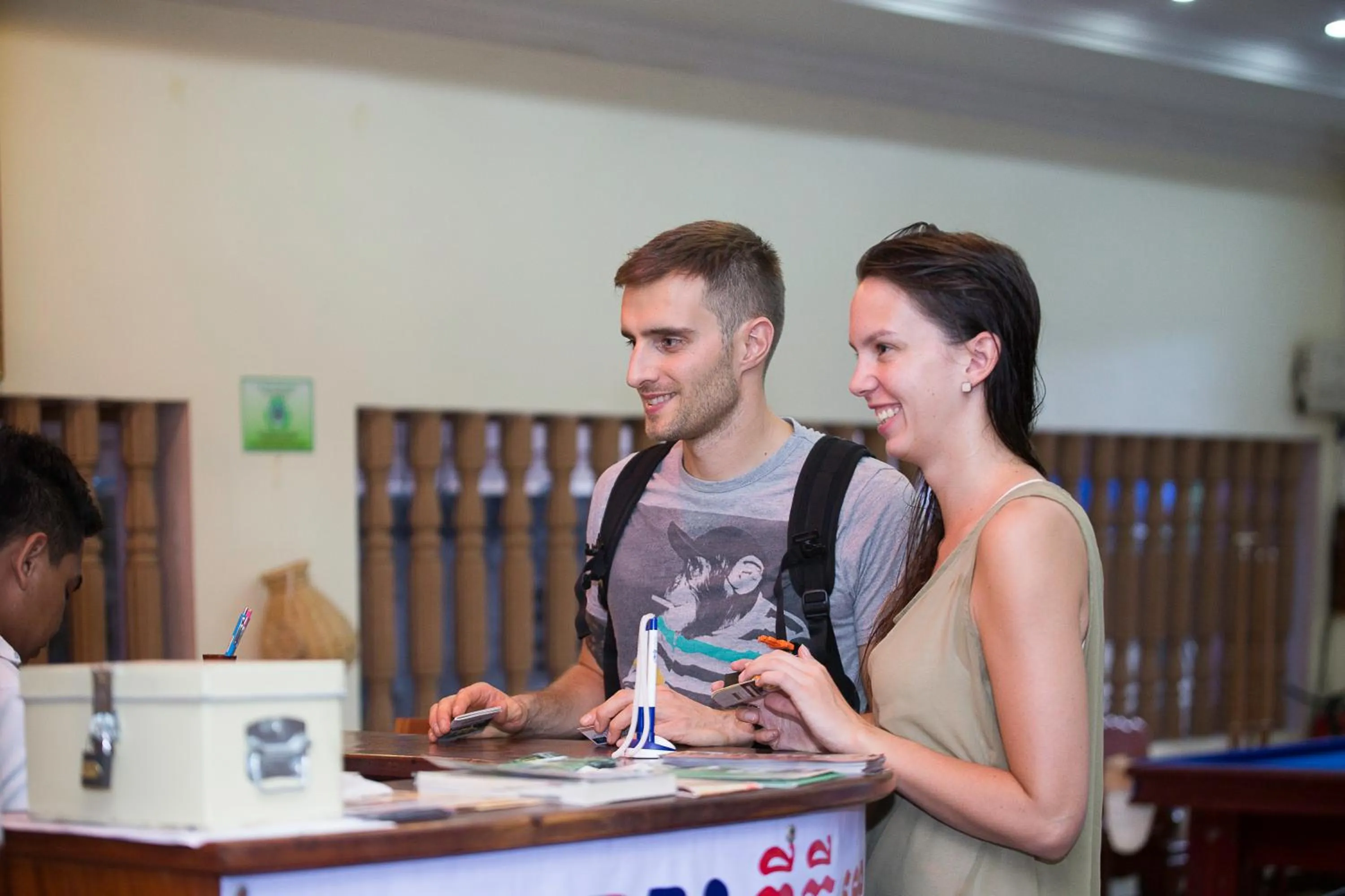 Lobby or reception in DV Angkor Villa