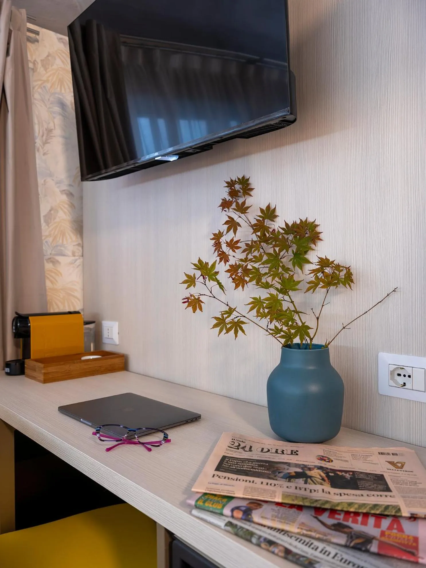 TV and multimedia in Hotel Embassy