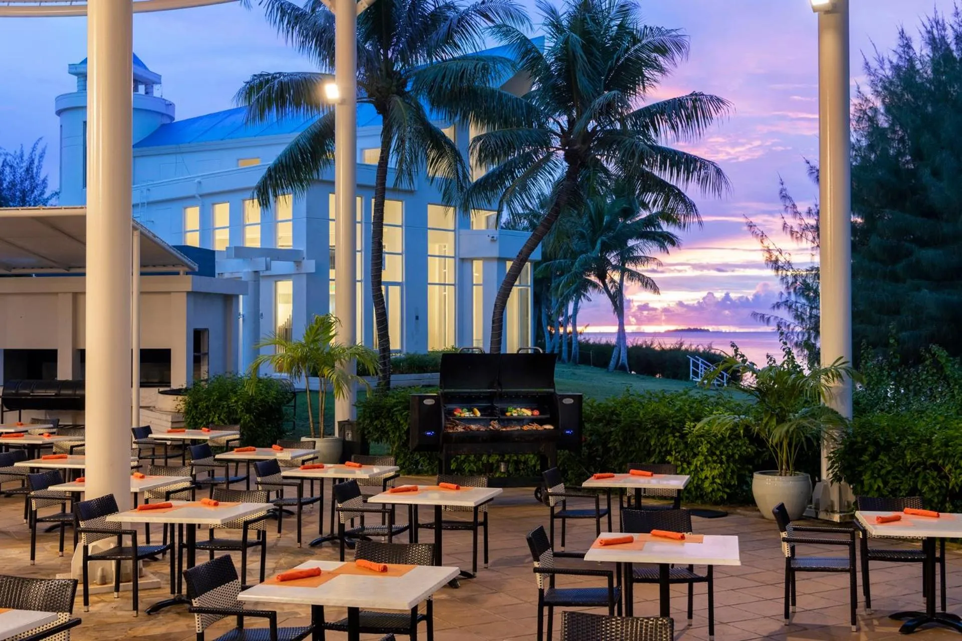 BBQ facilities in Kensington Hotel Saipan