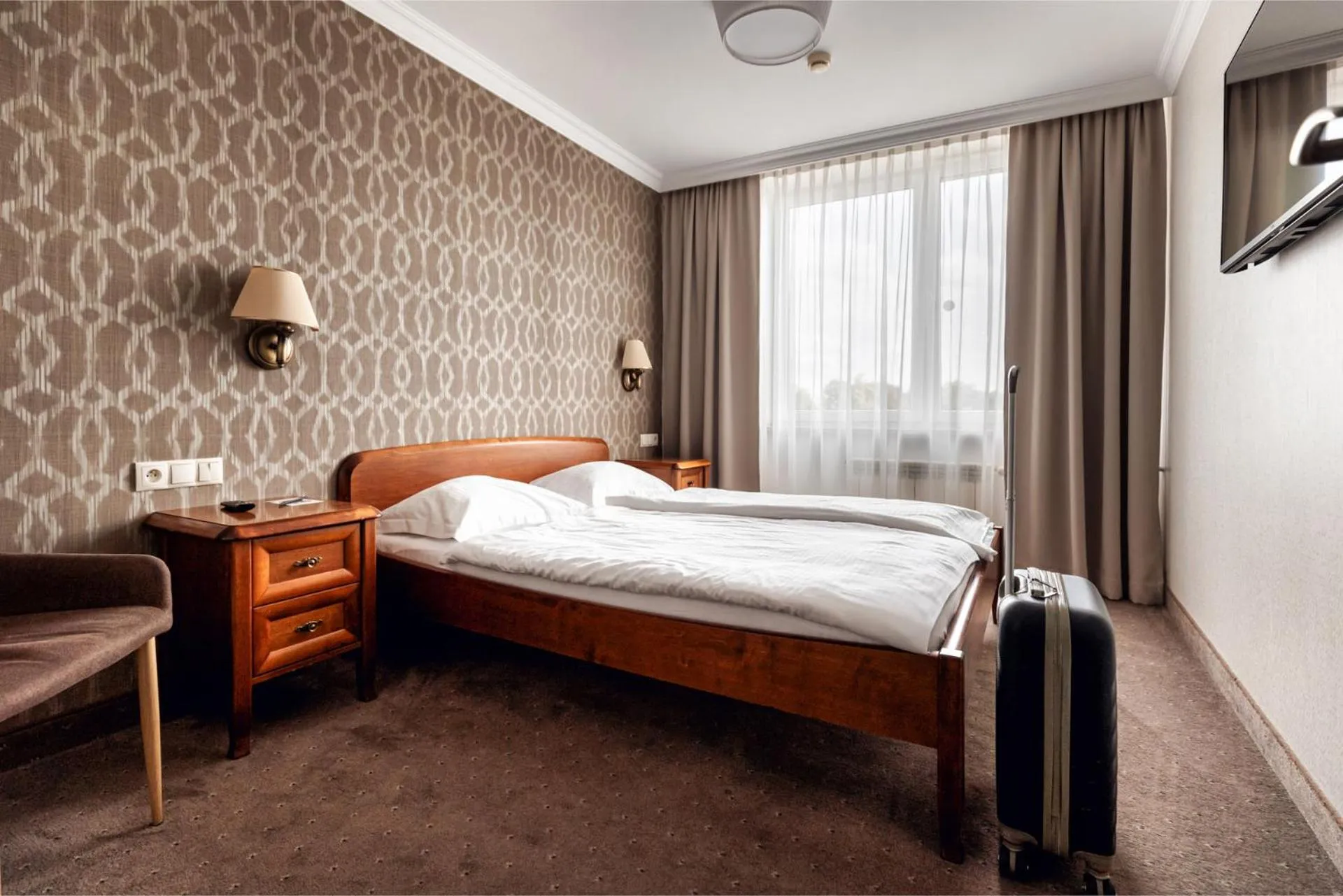 Bed in Hotel Podlasie